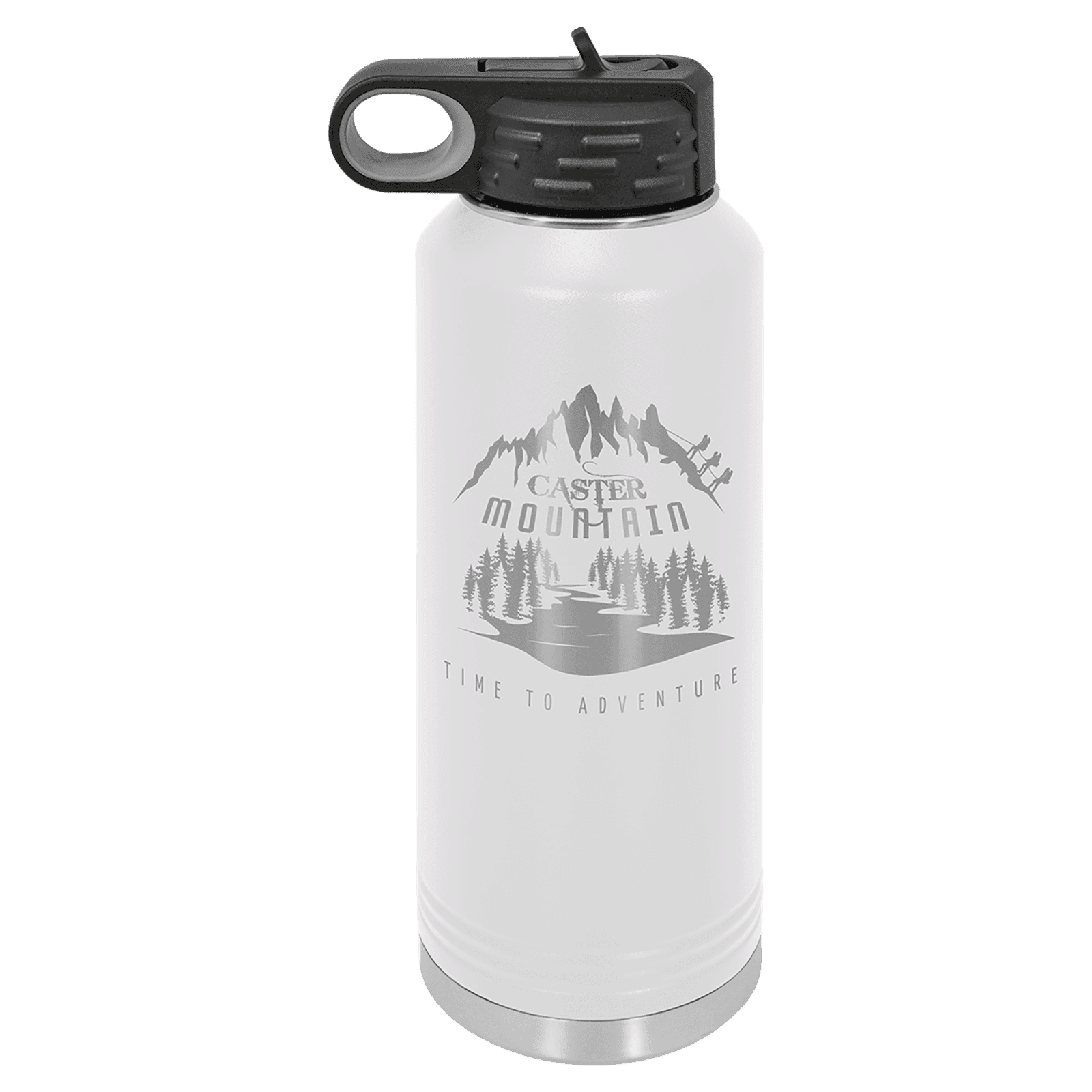 White 40 oz. Polar Camel Water Bottle