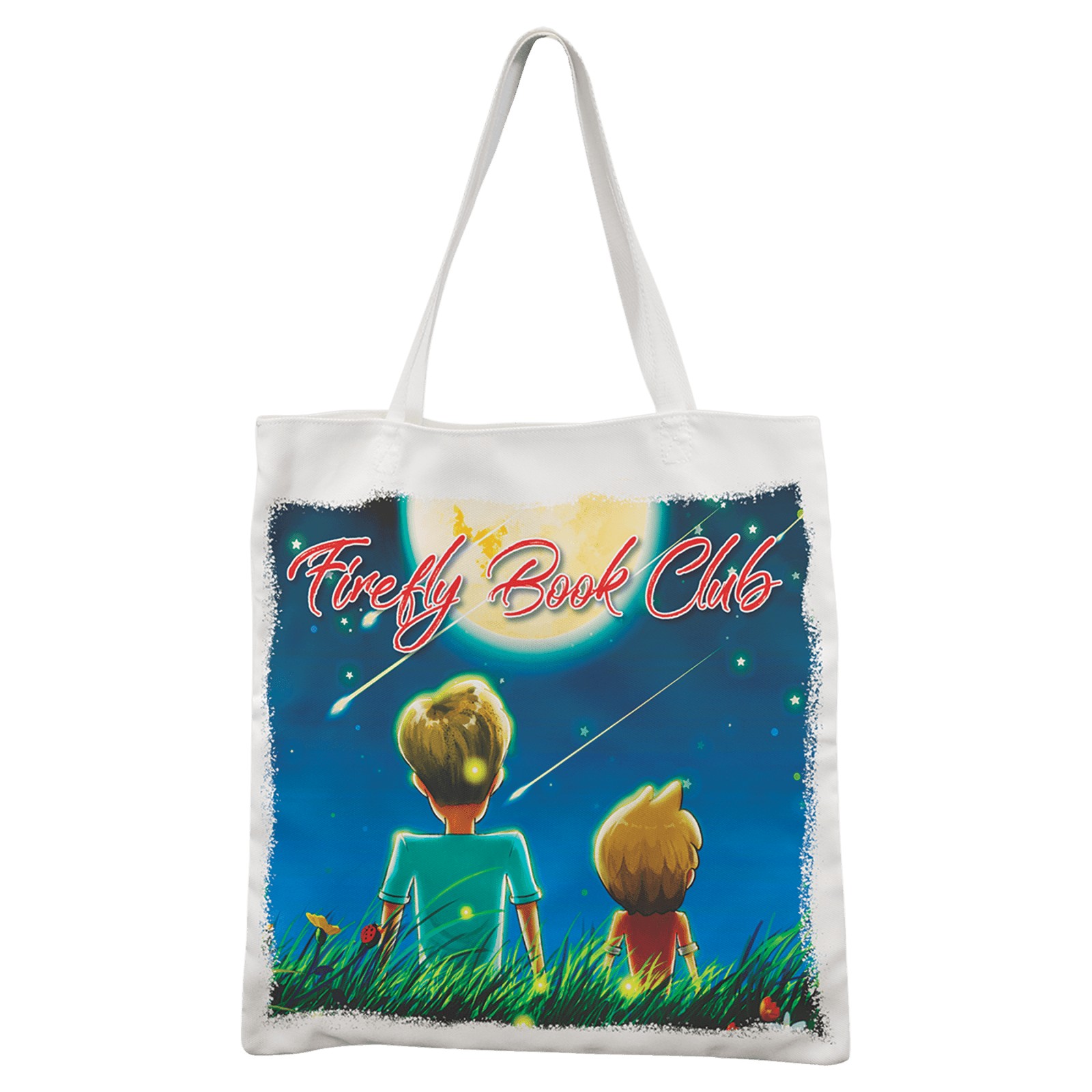 White Canvas Tote Bag