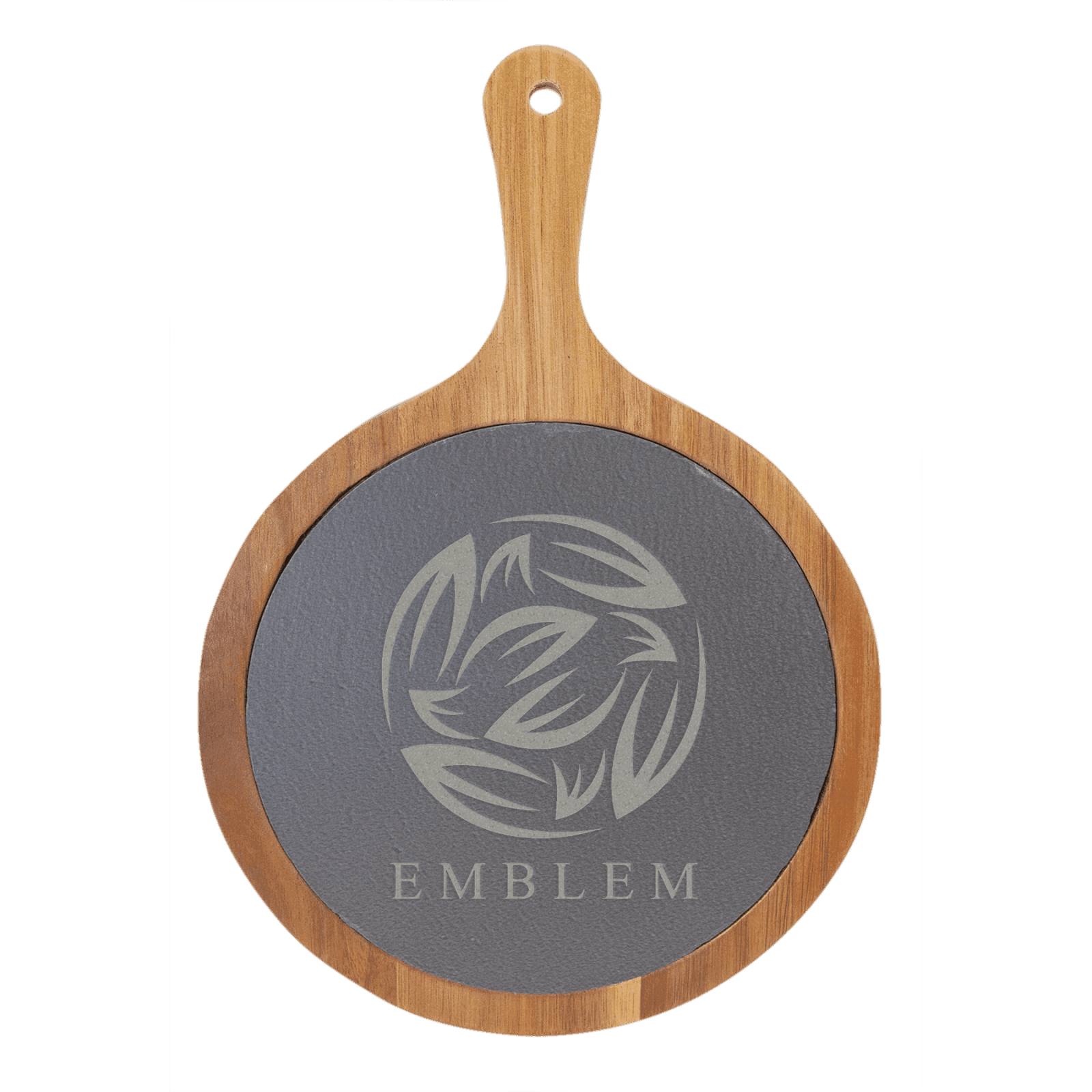 Acacia Wood with Slate Cutting Board