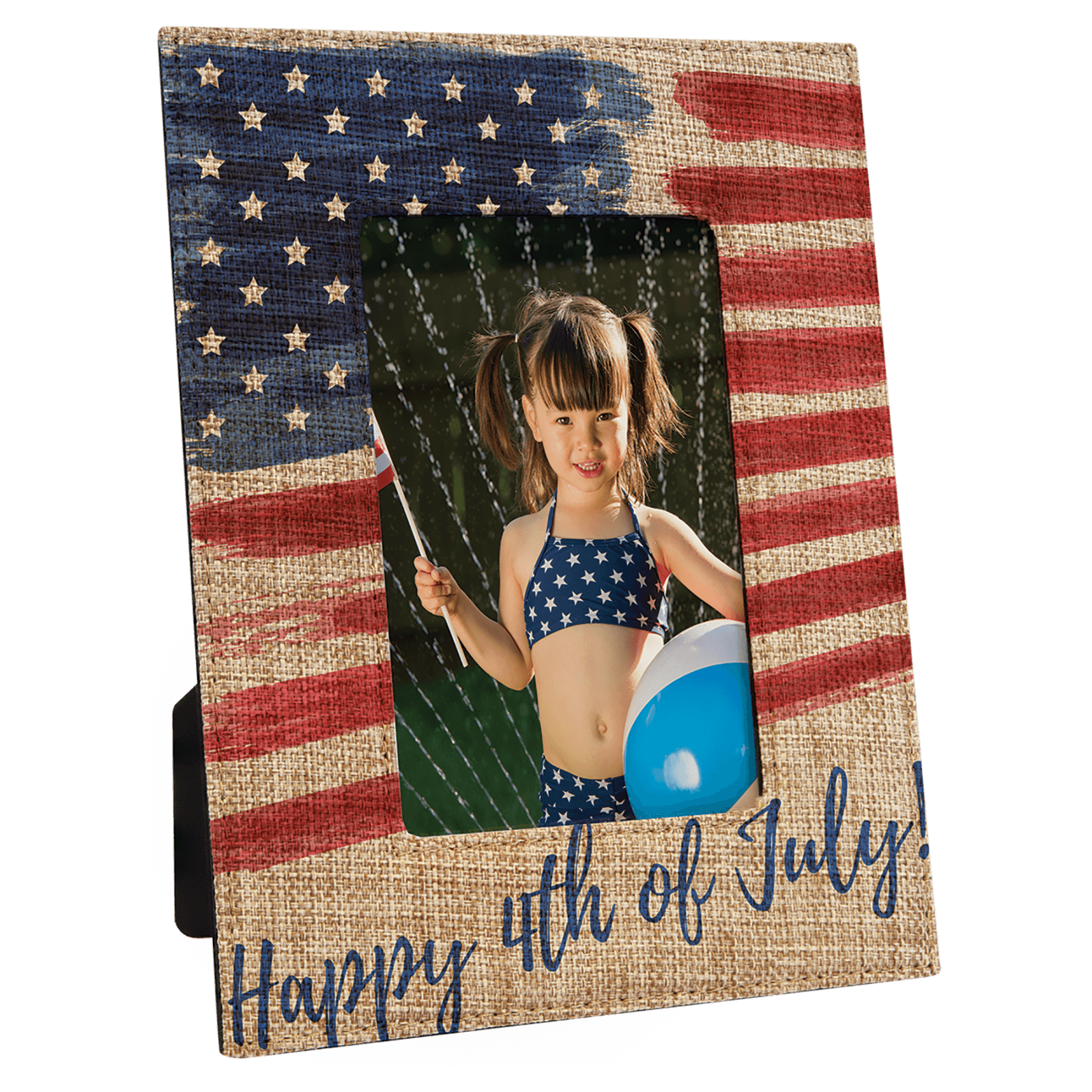 Sublimatable Burlap Photo Frame