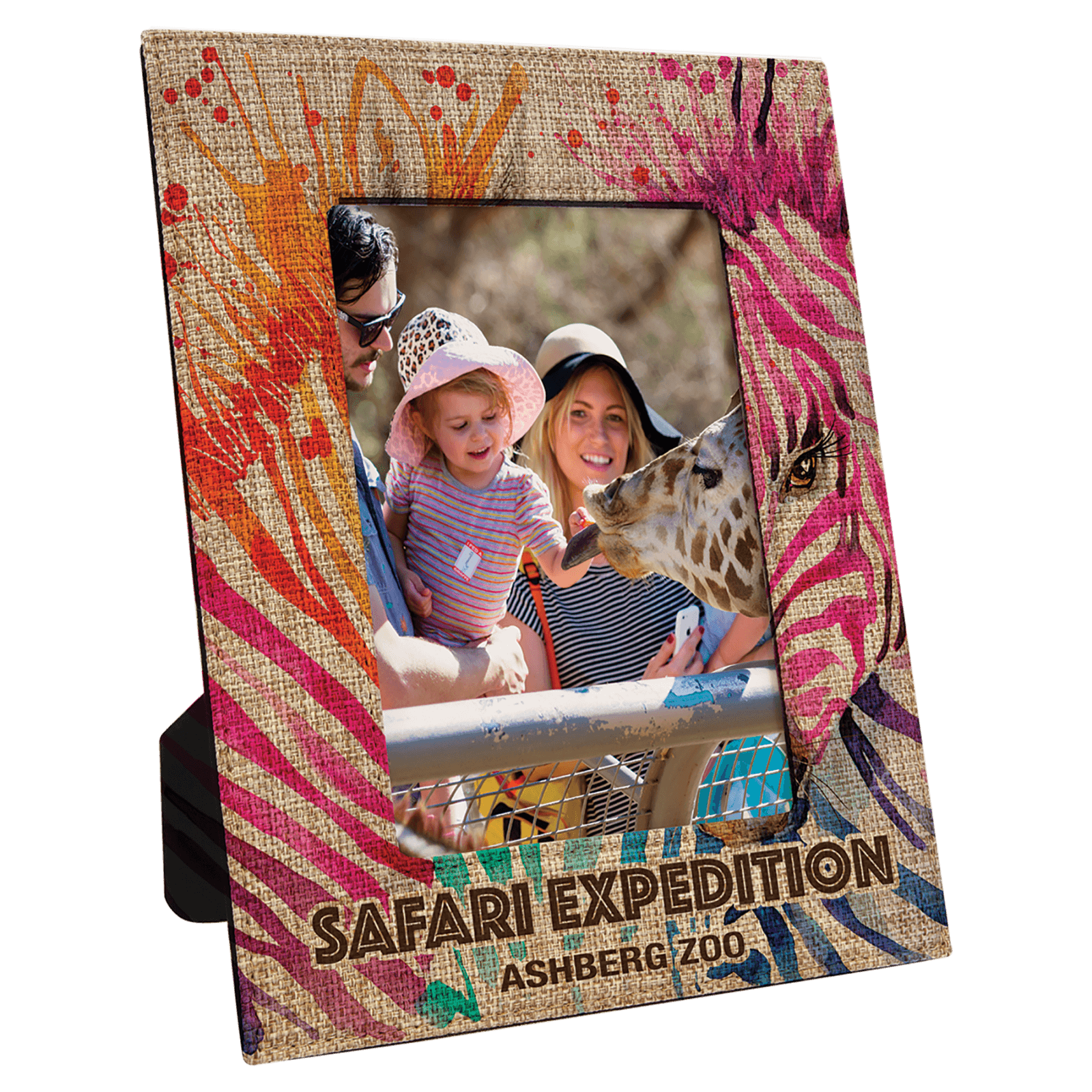 Sublimatable Burlap Photo Frame