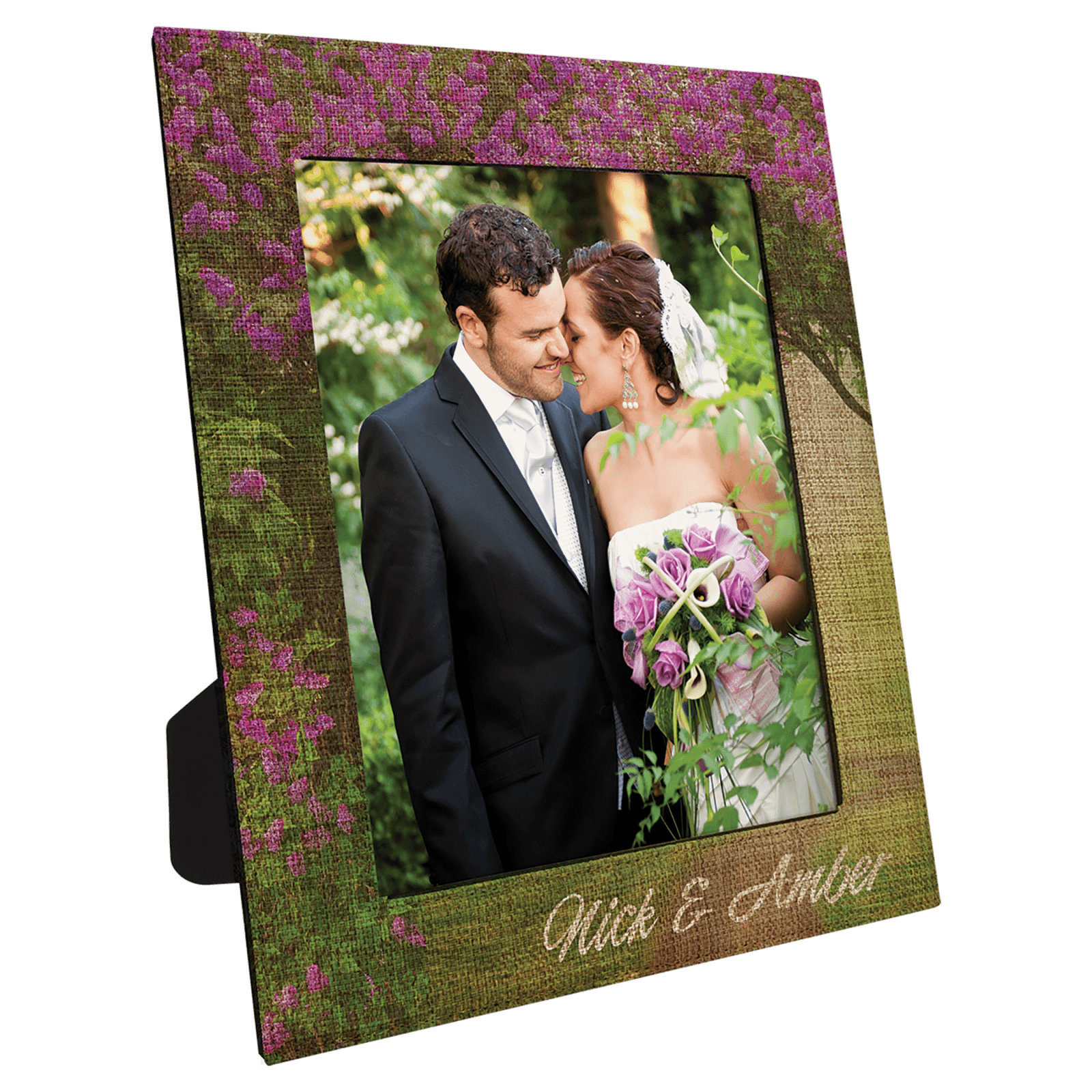 Sublimatable Burlap Photo Frame