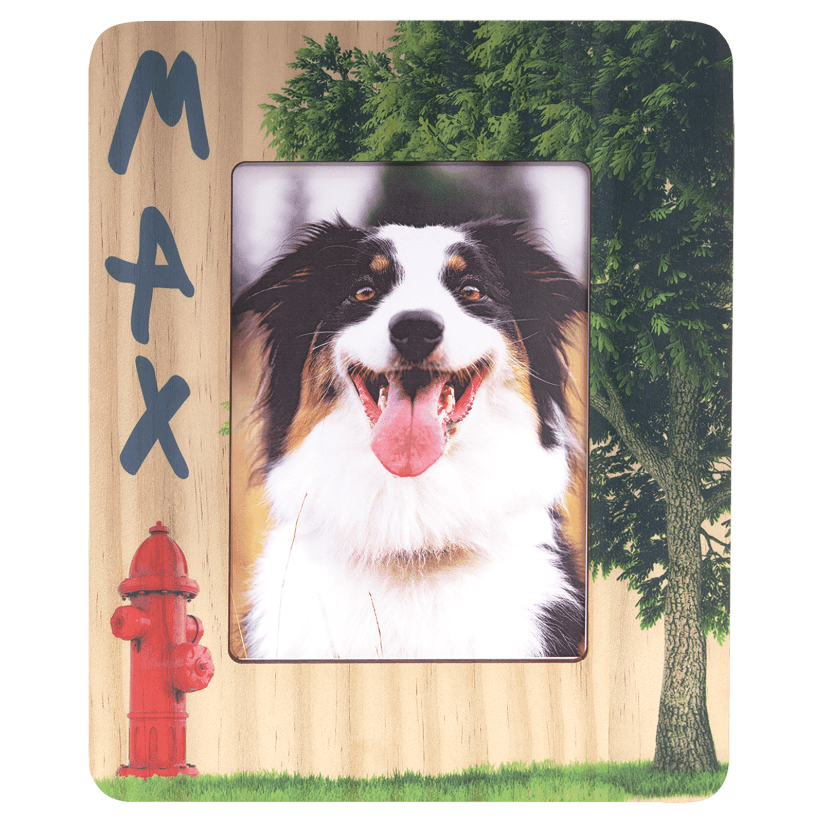 Full Color Wood Photo Frame
