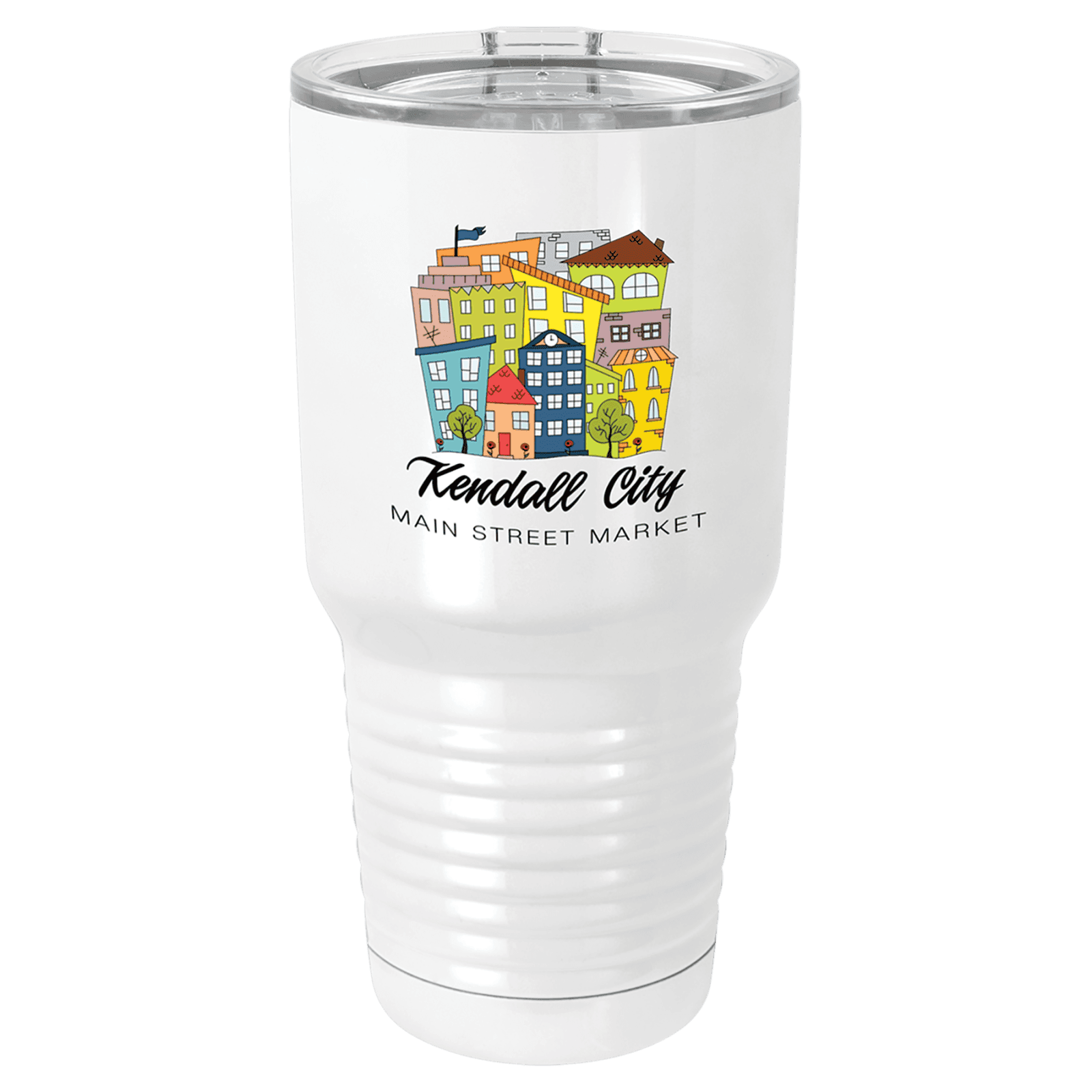 White Ringneck 30 oz. Polar Camel Tumbler