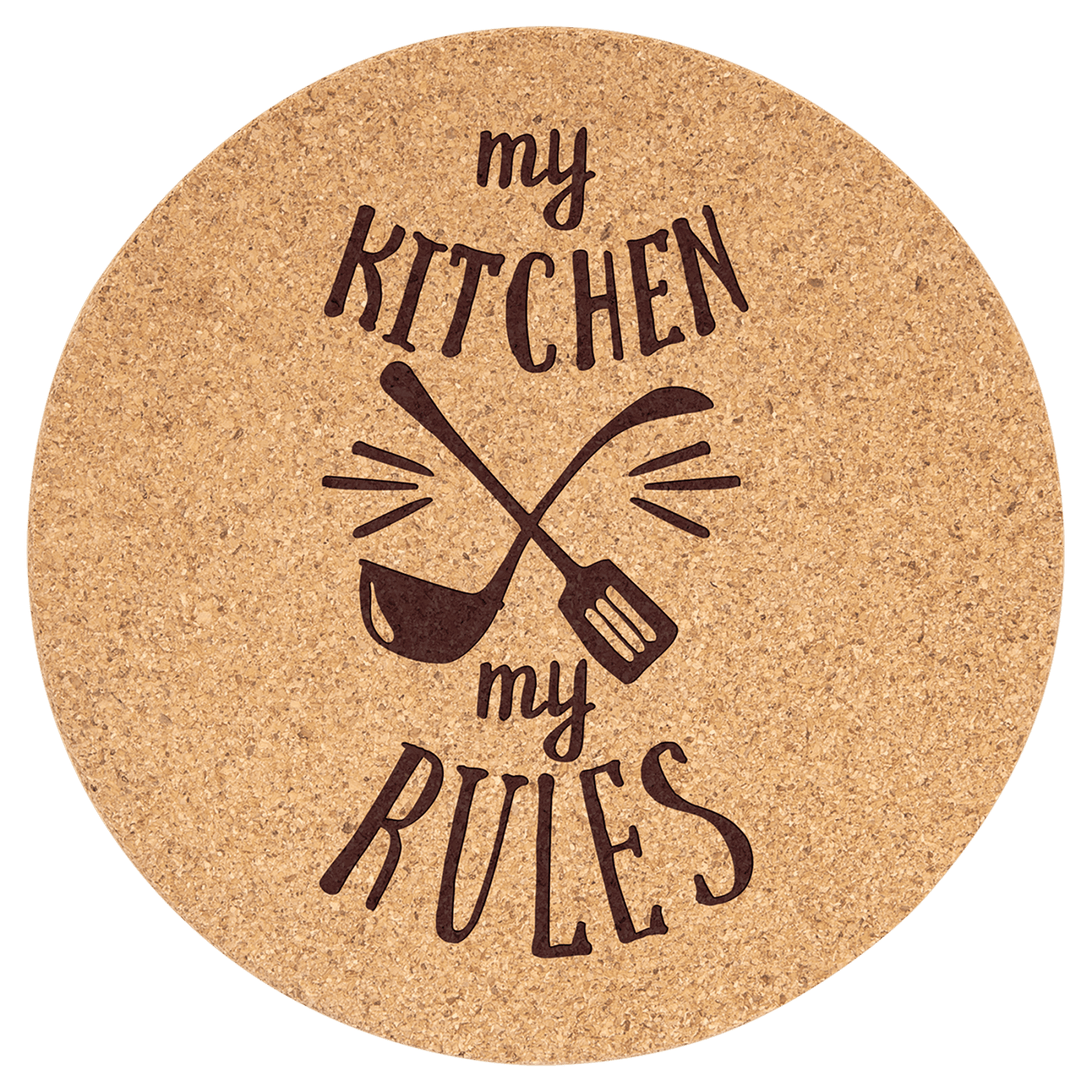 Round Cork Trivet