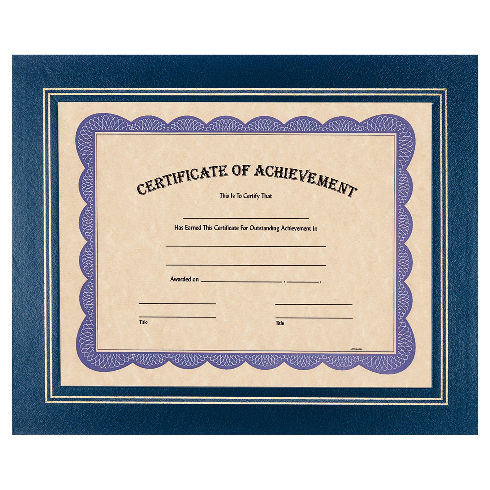 Blue Z7 Certificate Holder