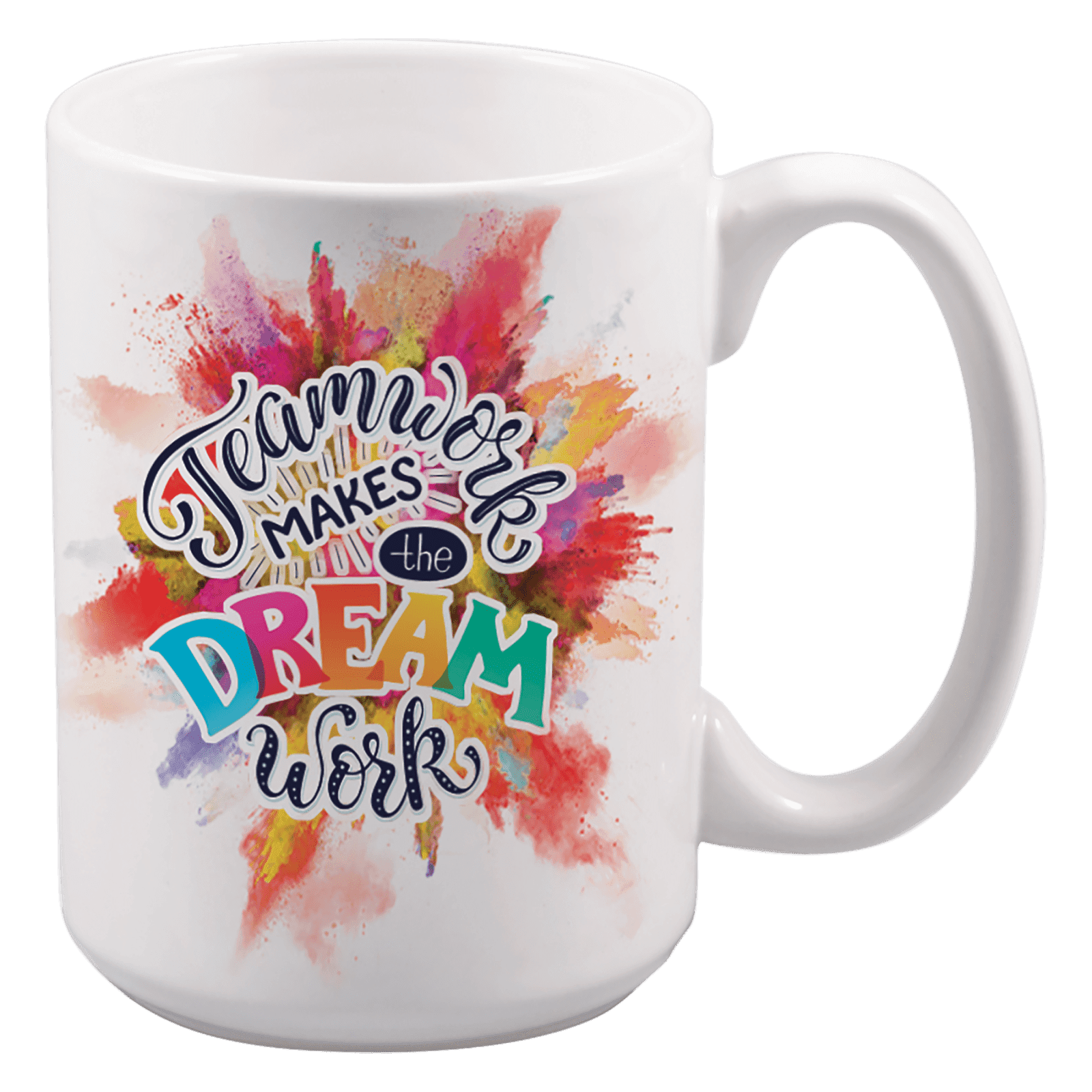 White 15 oz. Ceramic Mug