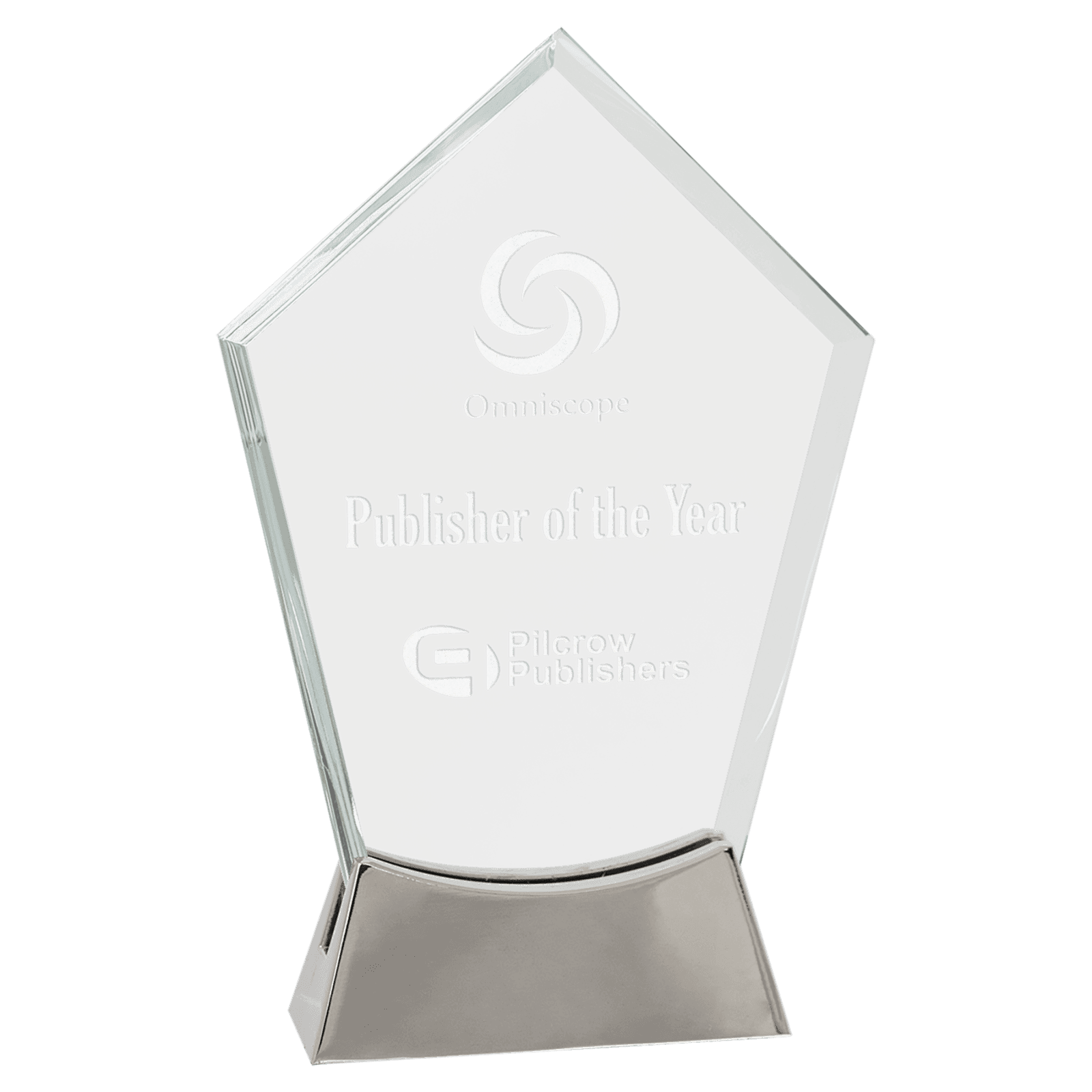 Peak Platinum Glass with Full Metal Base
