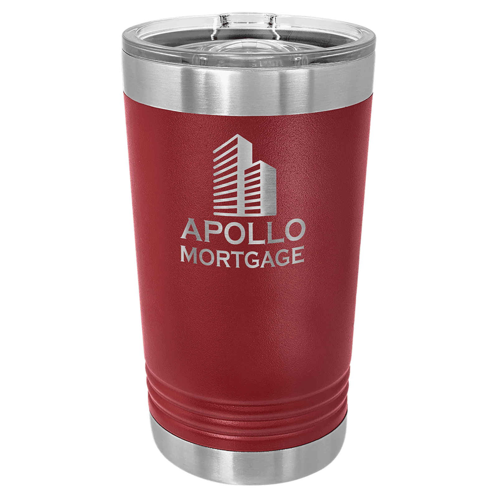Maroon oz Polar Camel Pint Tumbler with Slider Lid