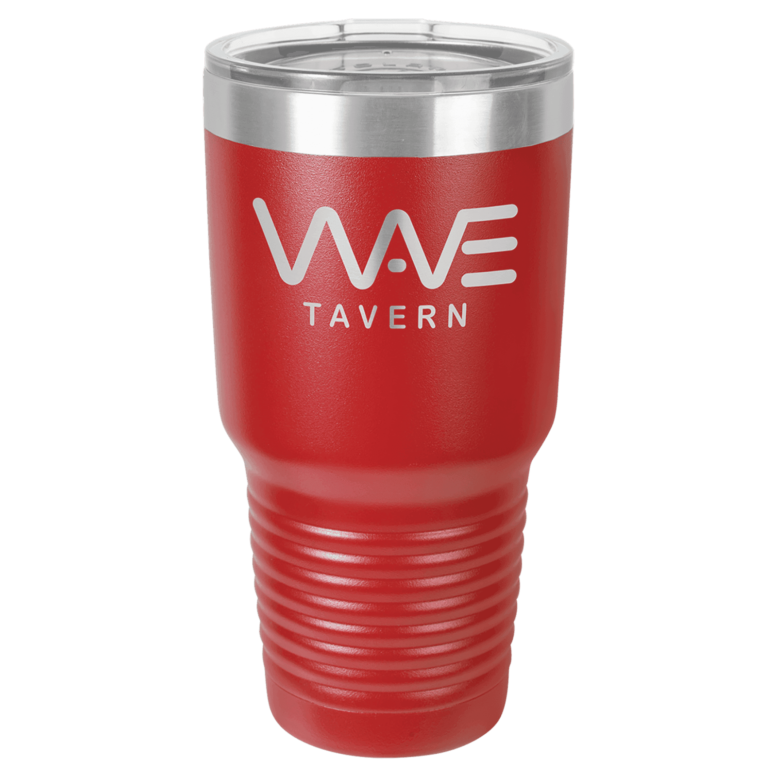 Red 30 oz. Polar Camel Ringneck Tumbler with Clear Lid