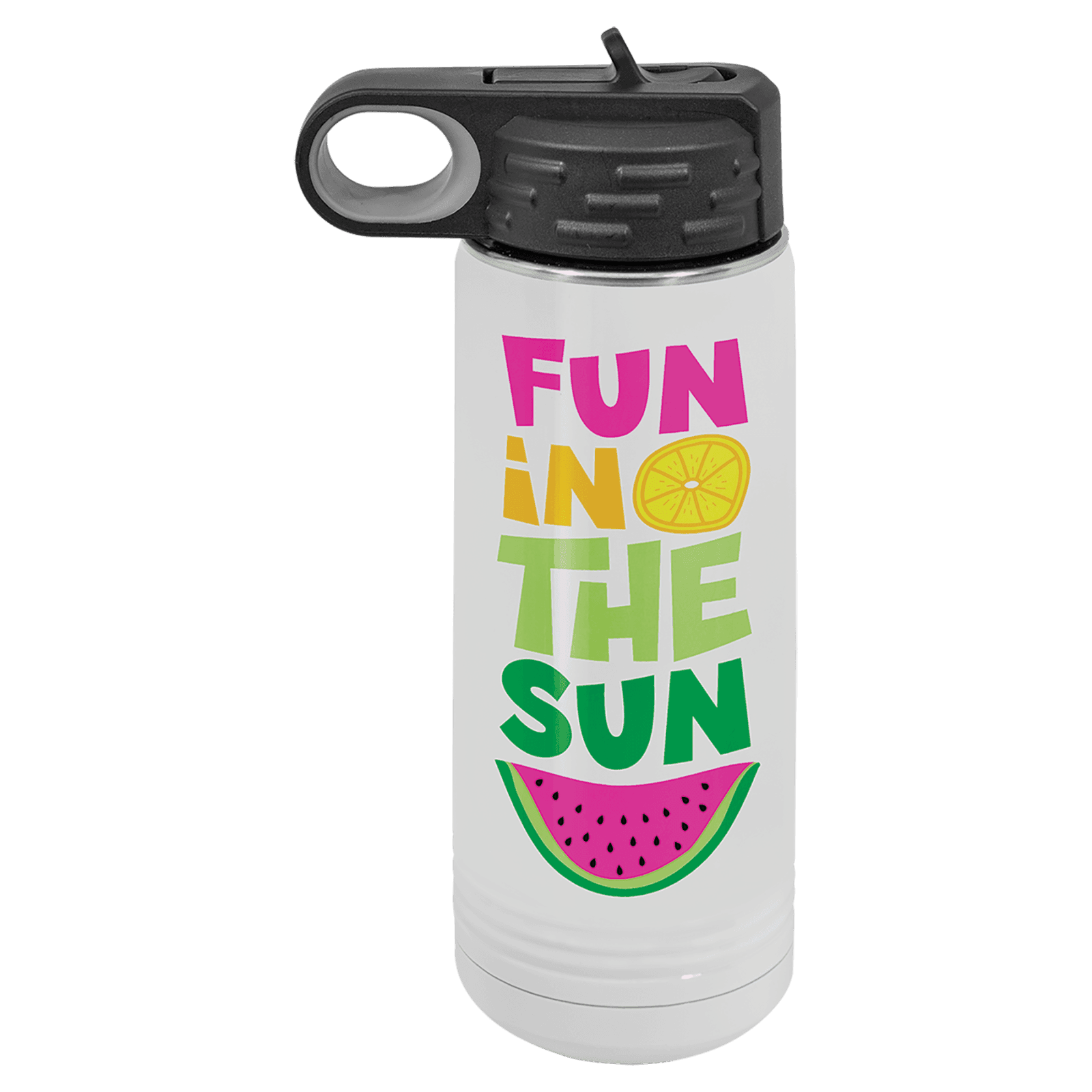 Polar Camel 20 oz. White Water Bottle