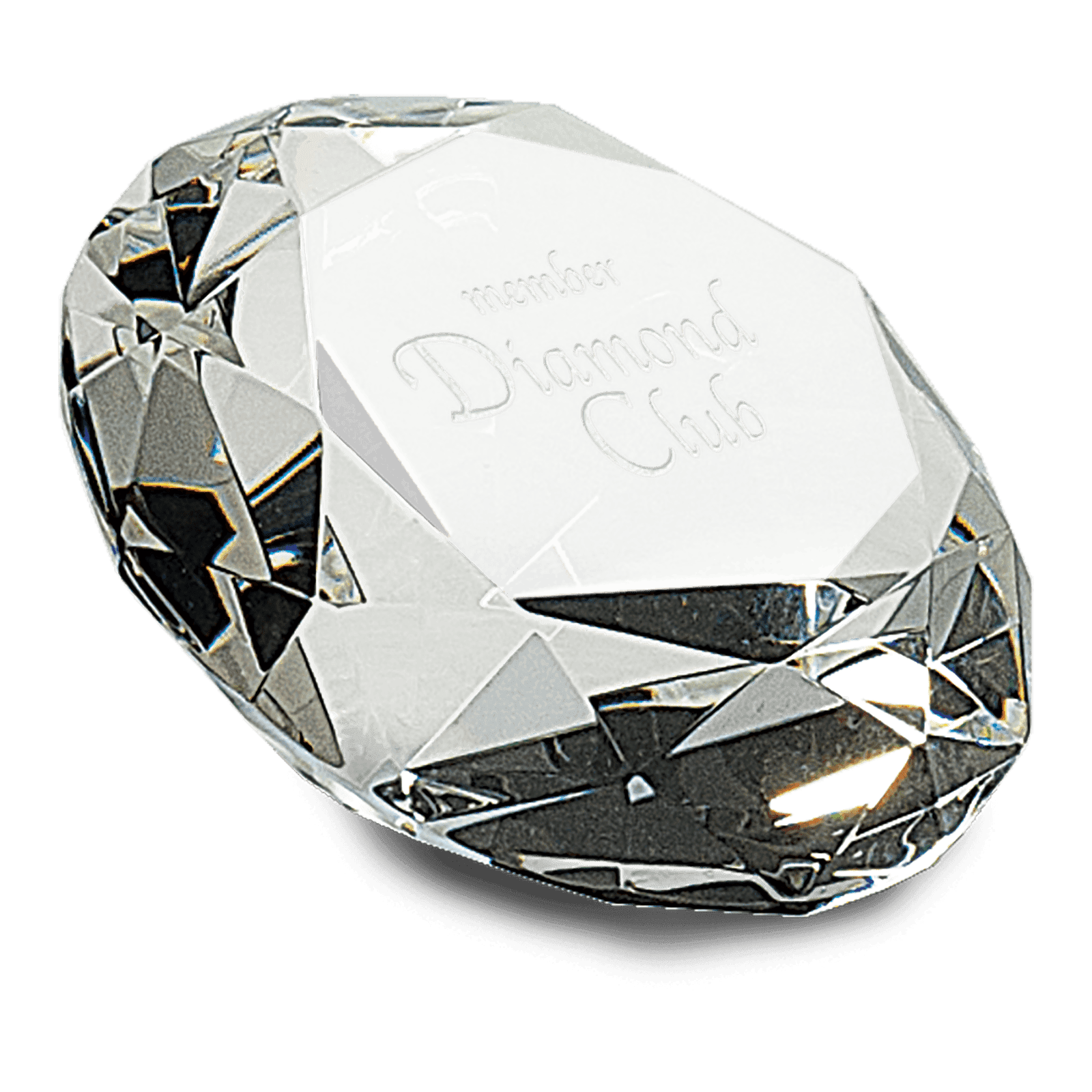 Premier Crystal Diamond Paperweight