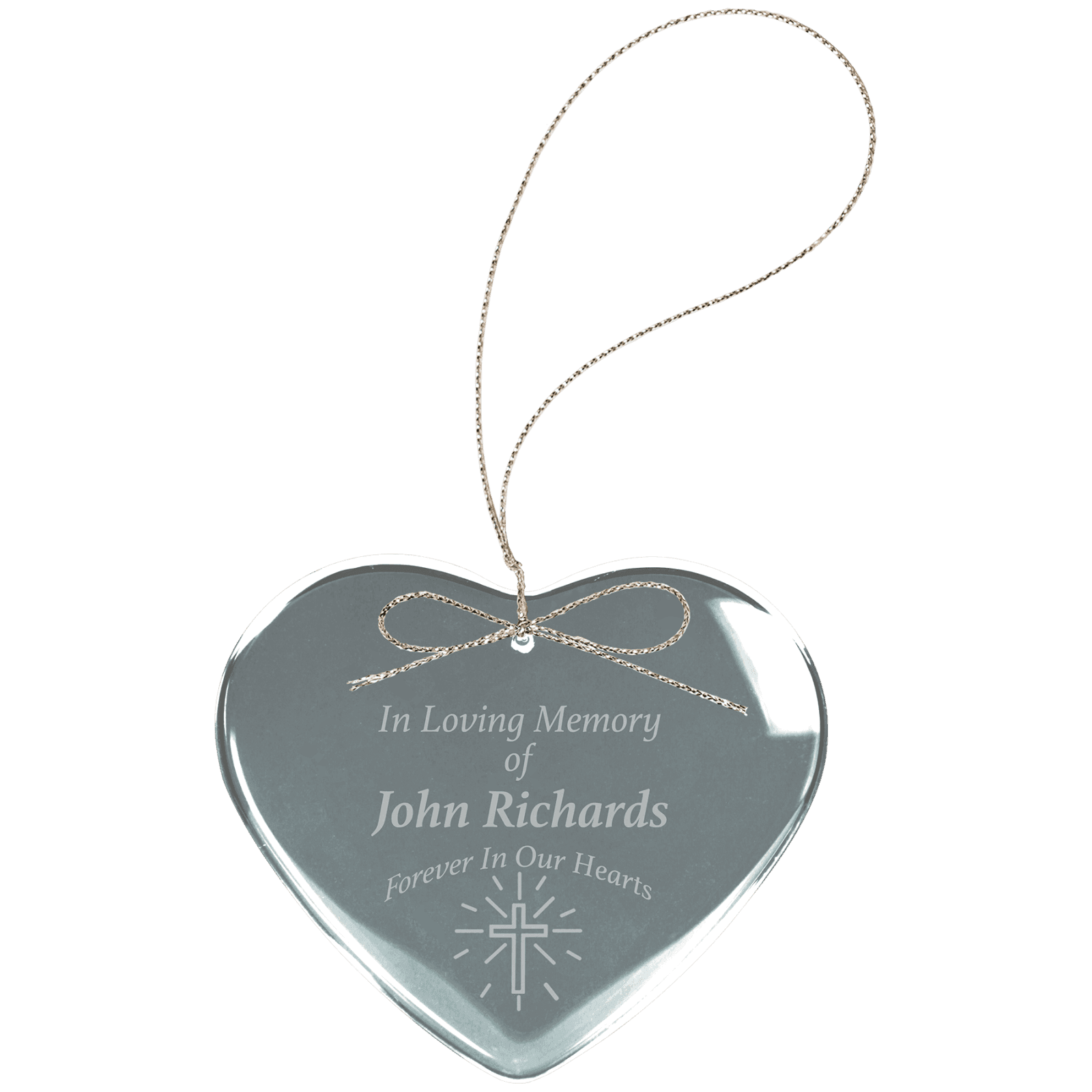 Premier Crystal Heart Ornament
