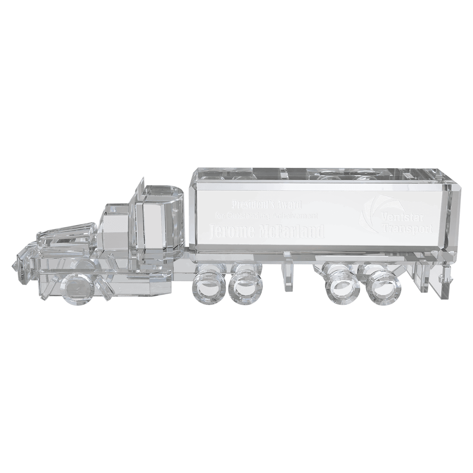 Crystal Large Semi Truck