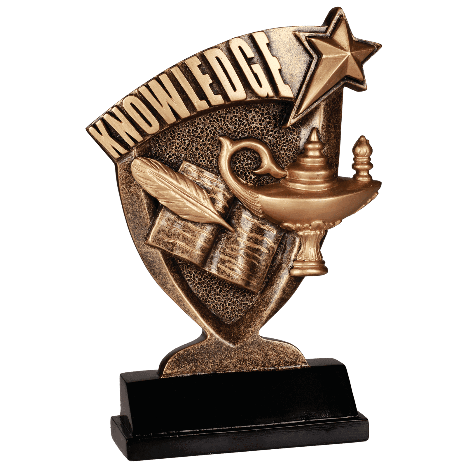 Lamp of Knowledge Broadcast Resin-7"