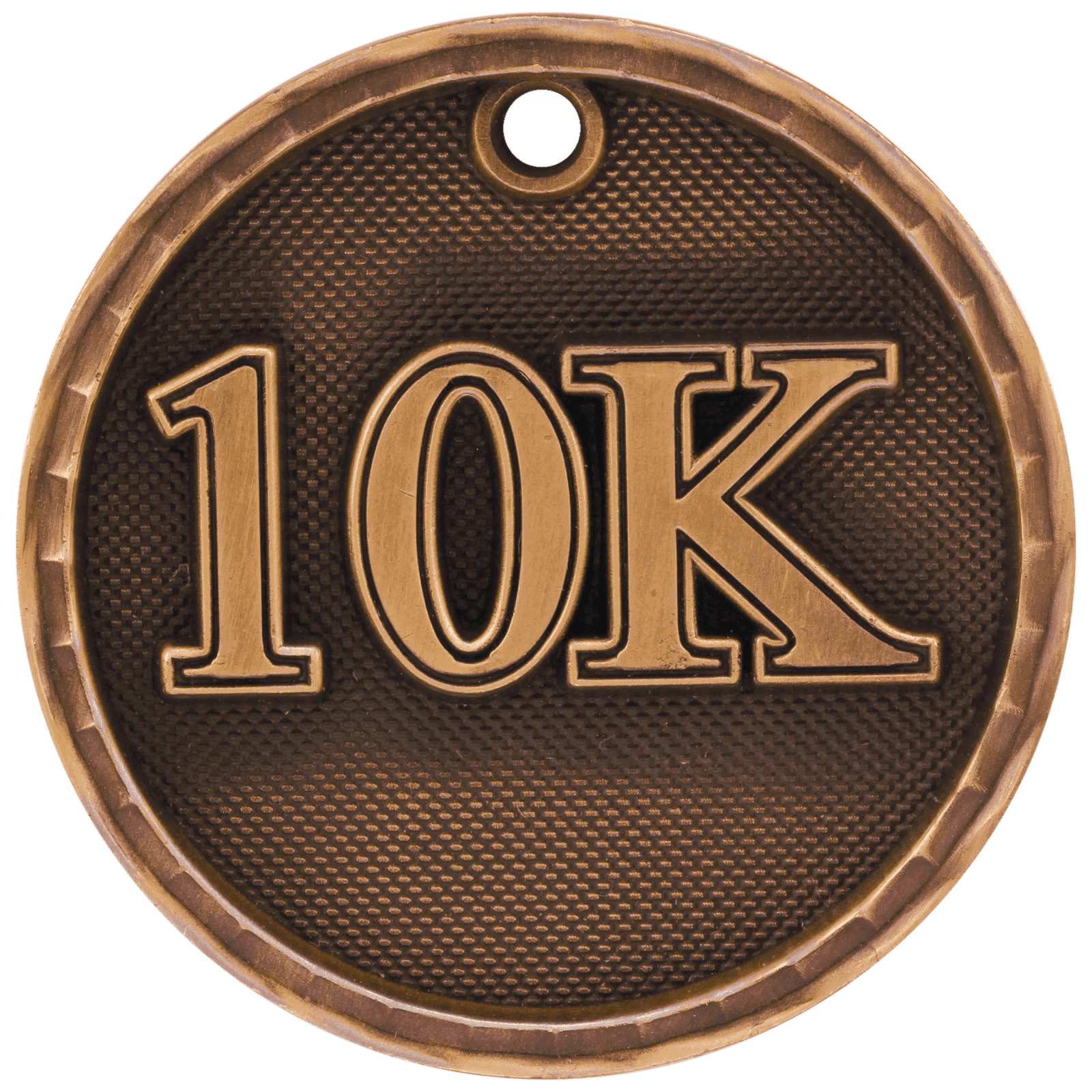 10K 3-D Medal-Bronze