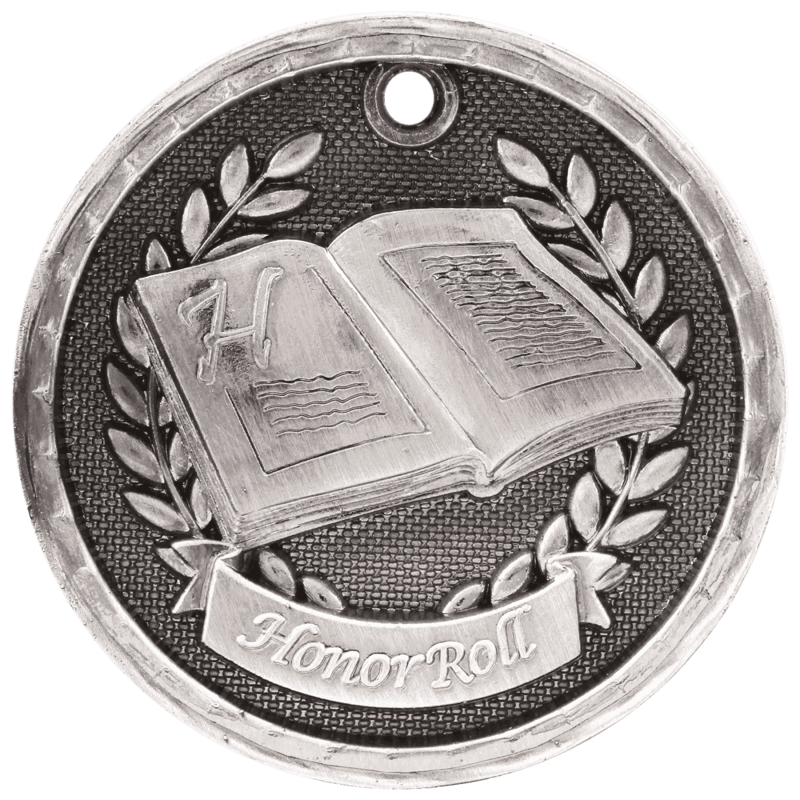 Honor Roll 3-D Medal-Silver