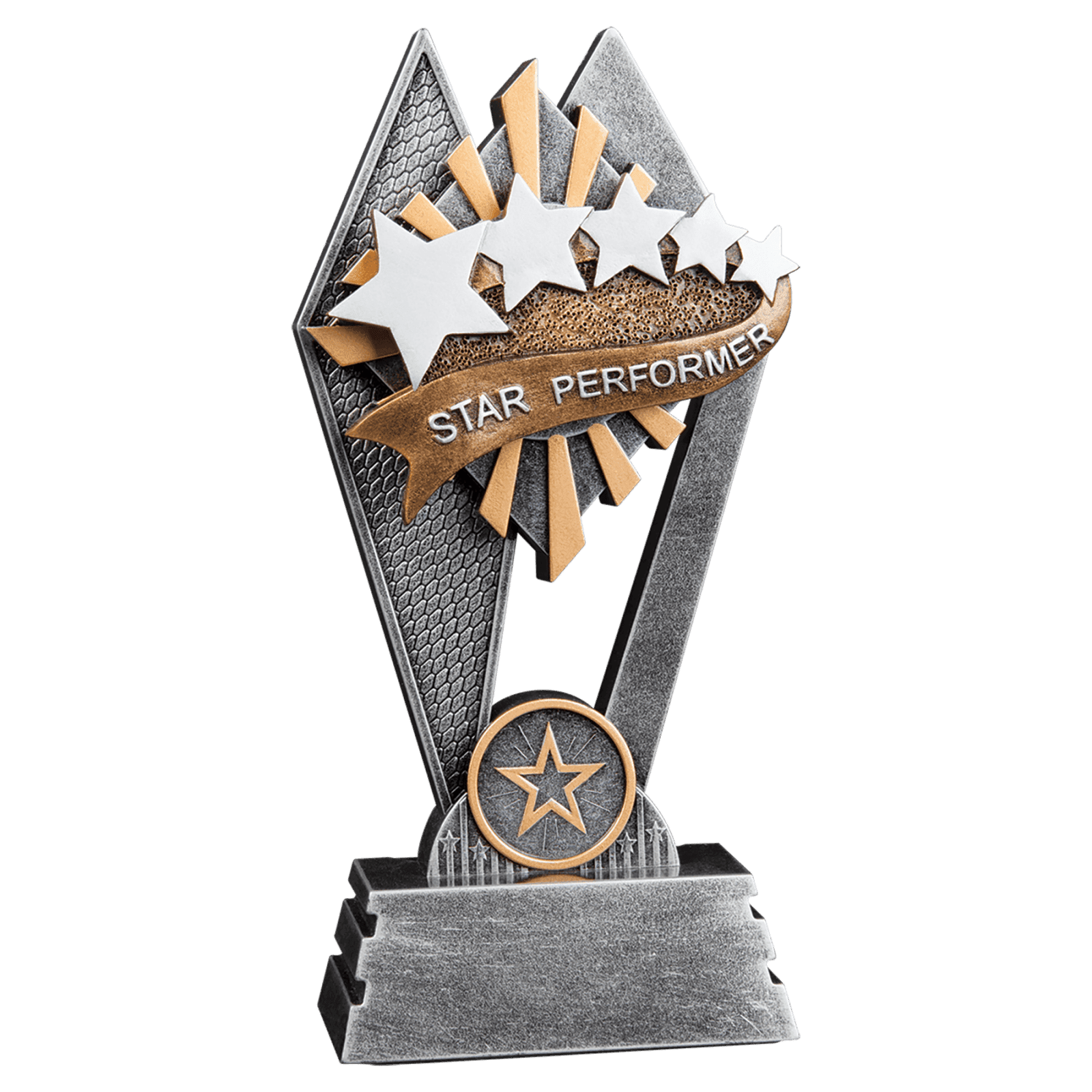 Star Performer Sun Ray Award-7"