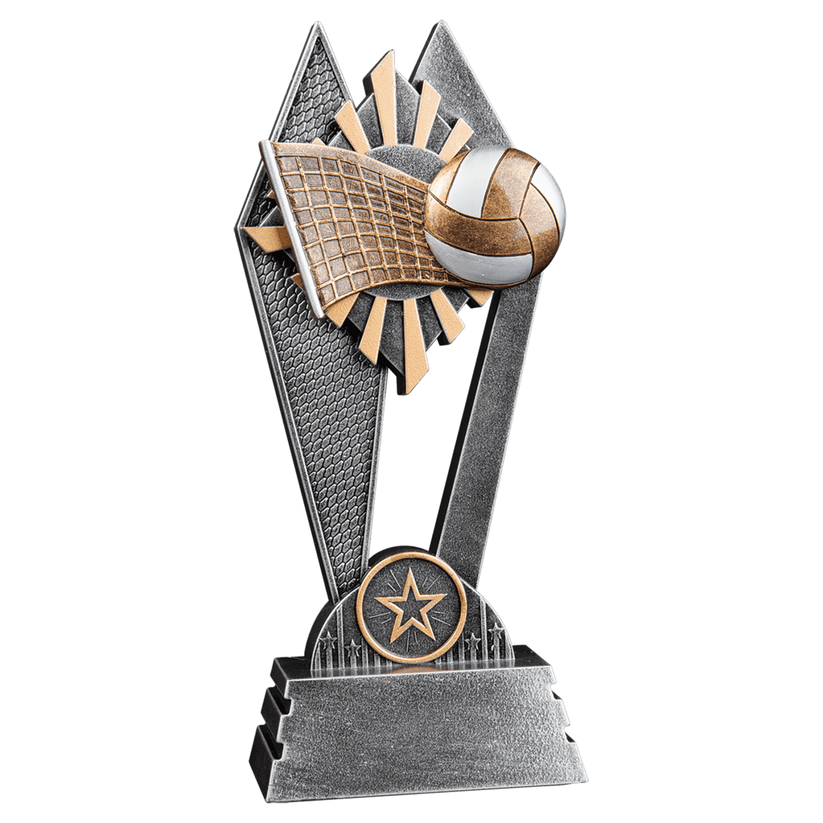 Volleyball Sun Ray Award-8"
