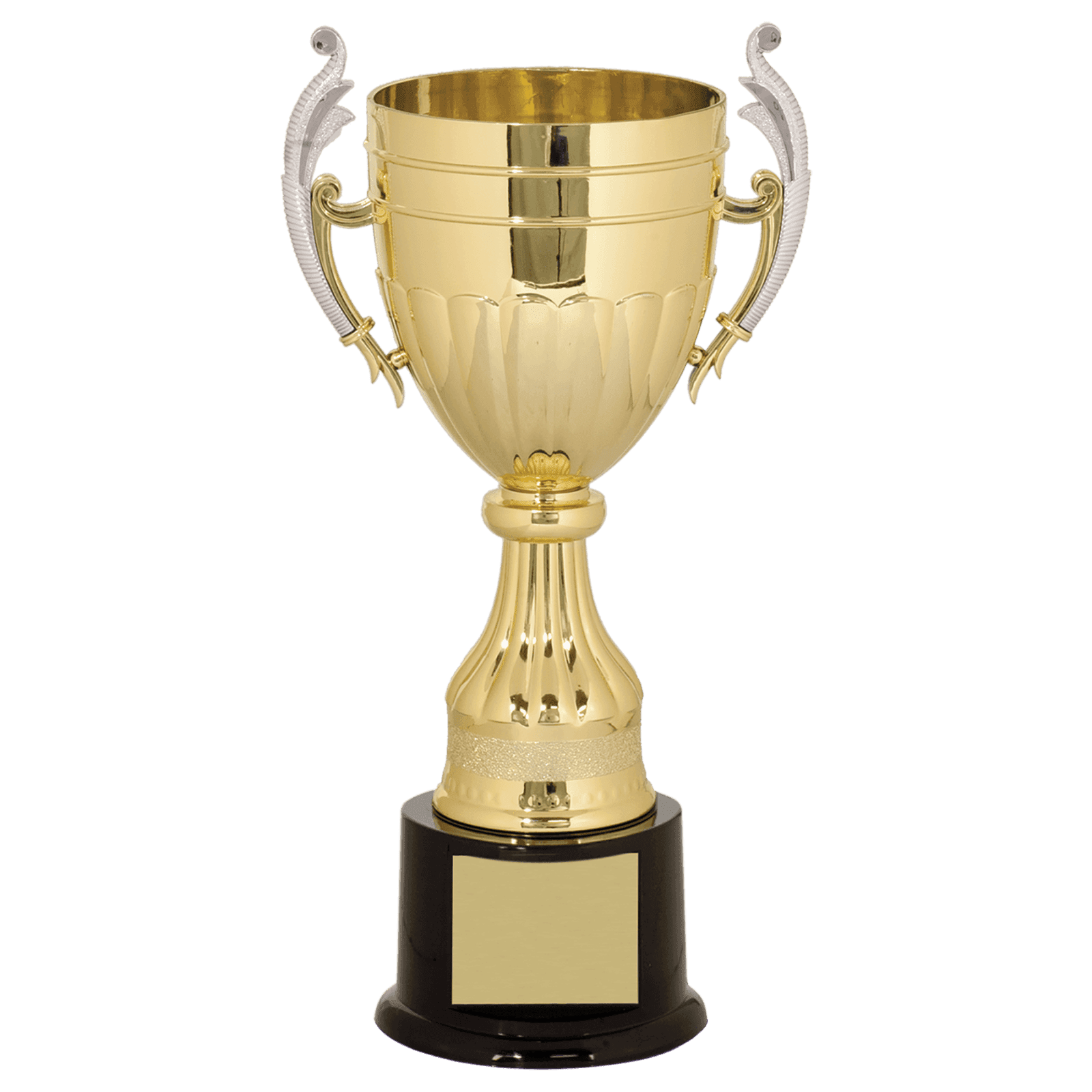 Gold Plastic Cup-11"