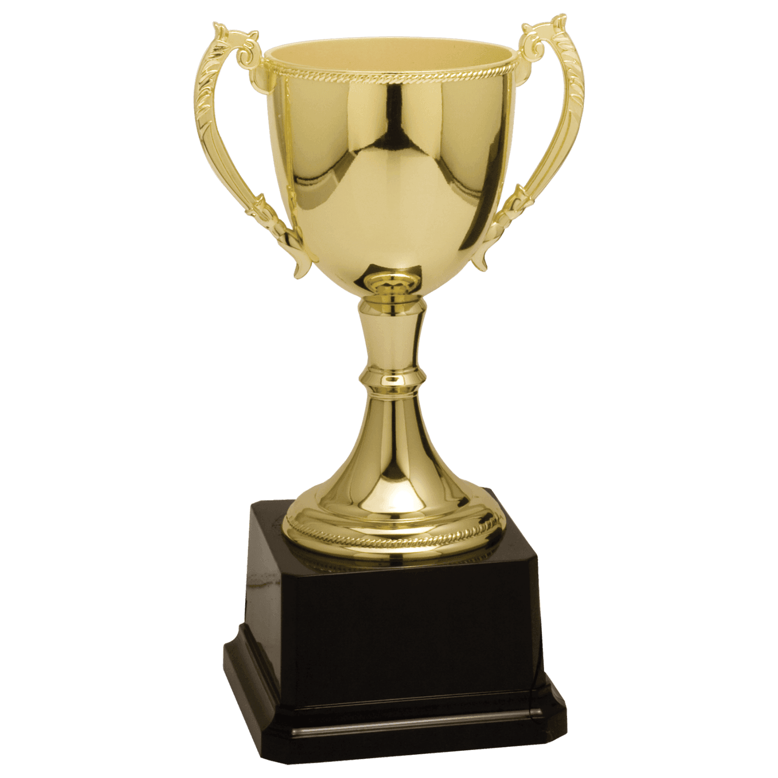 Gold Zinc Cup-8 3/4"