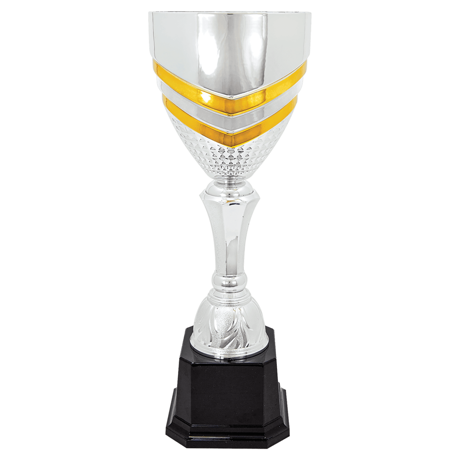 Silver/Gold Metal Cup-17"