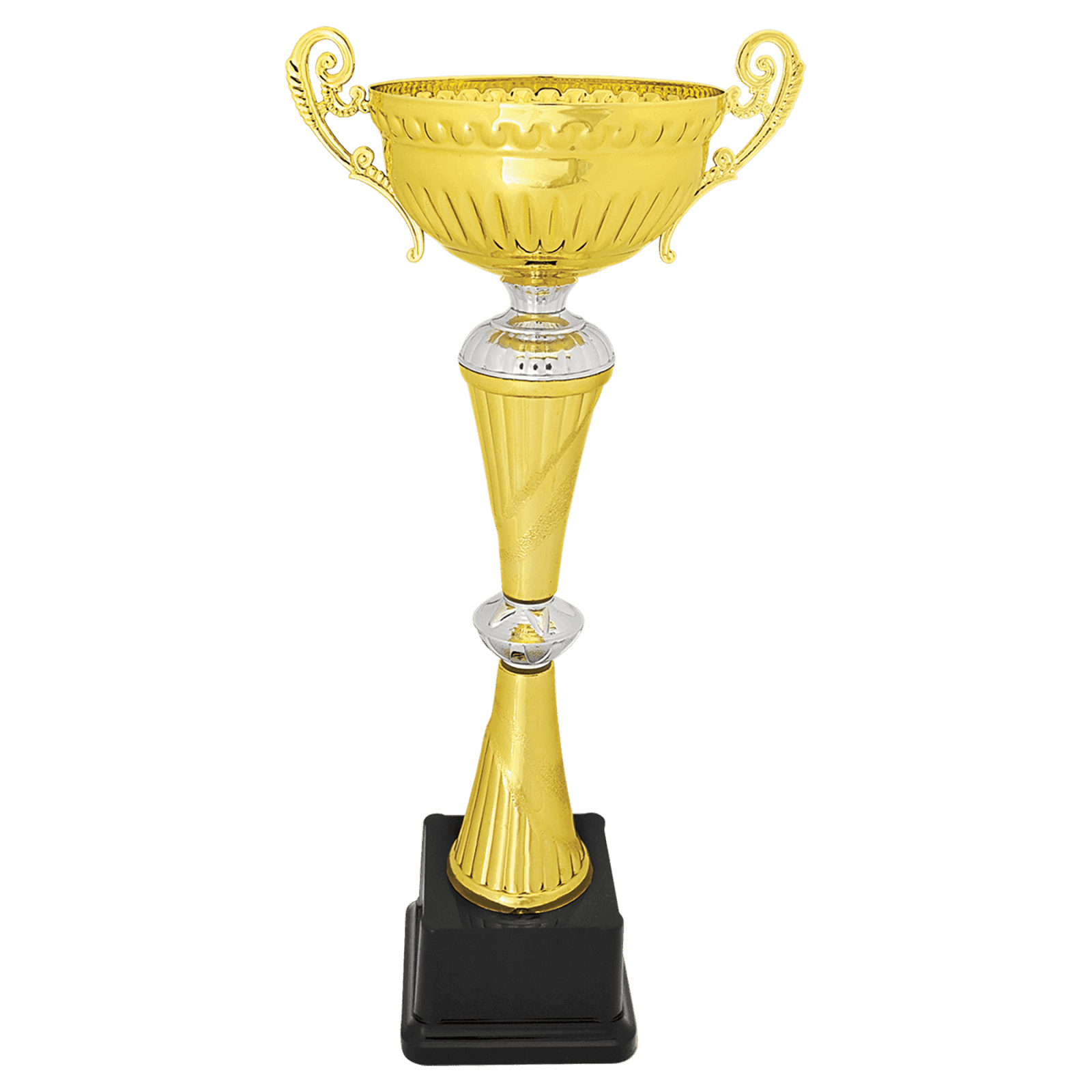 Gold/Silver Metal Cup-14 1/4"