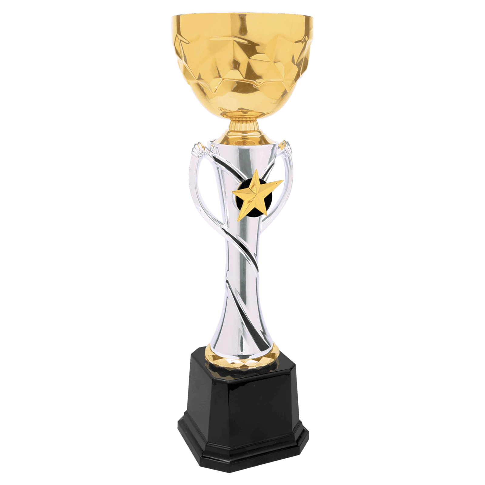 Gold/Silver Metal Cup-14"