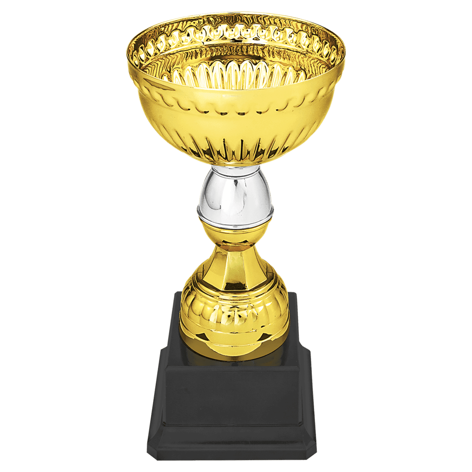 Gold/Silver Metal Cup-7"