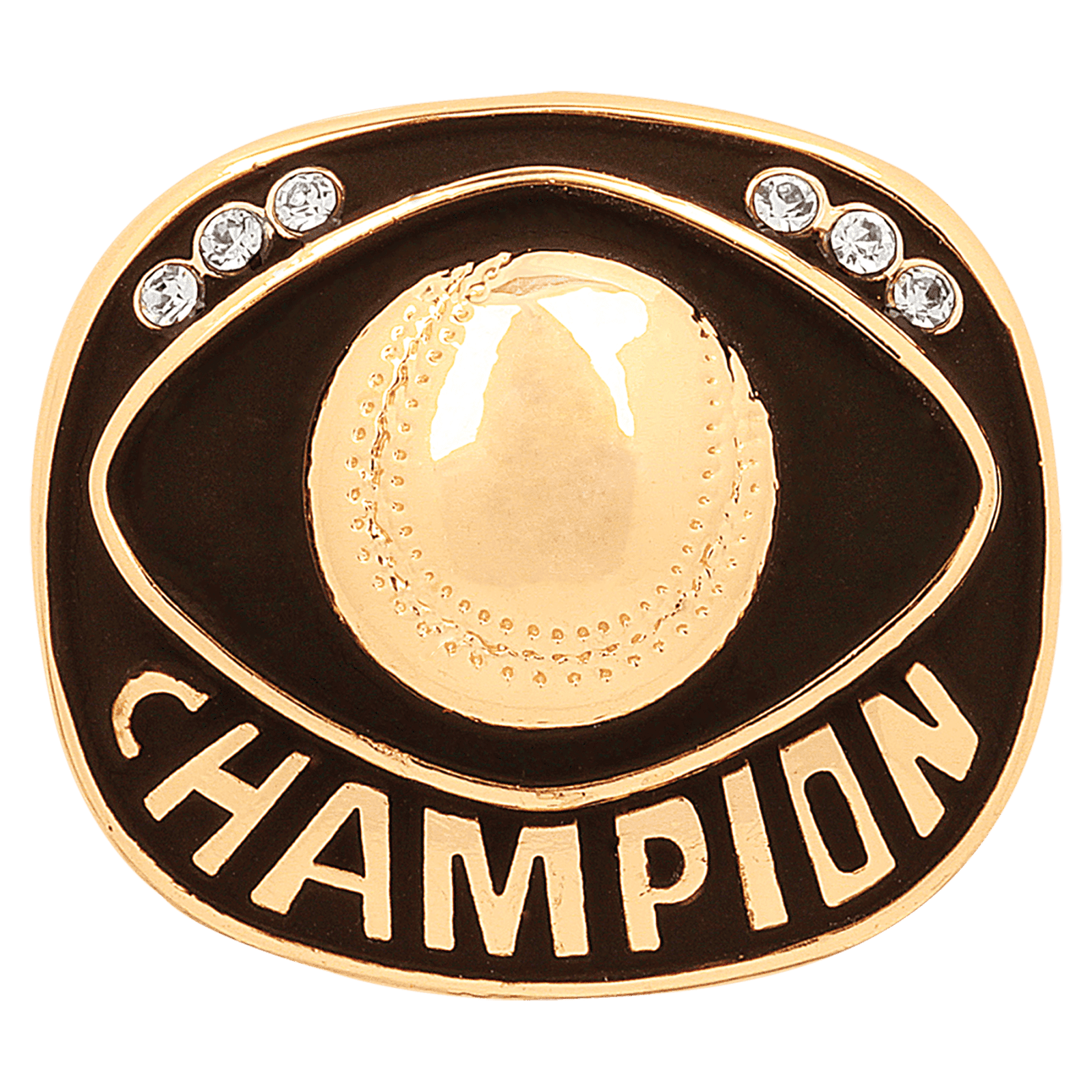 Baseball/Softball Gold Champion Ring Insert(Price includes ring ordered by size)