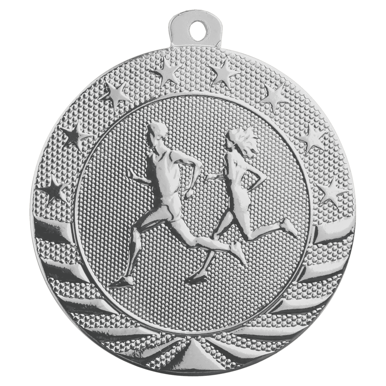 Cross Country Starbrite Medal-Silver