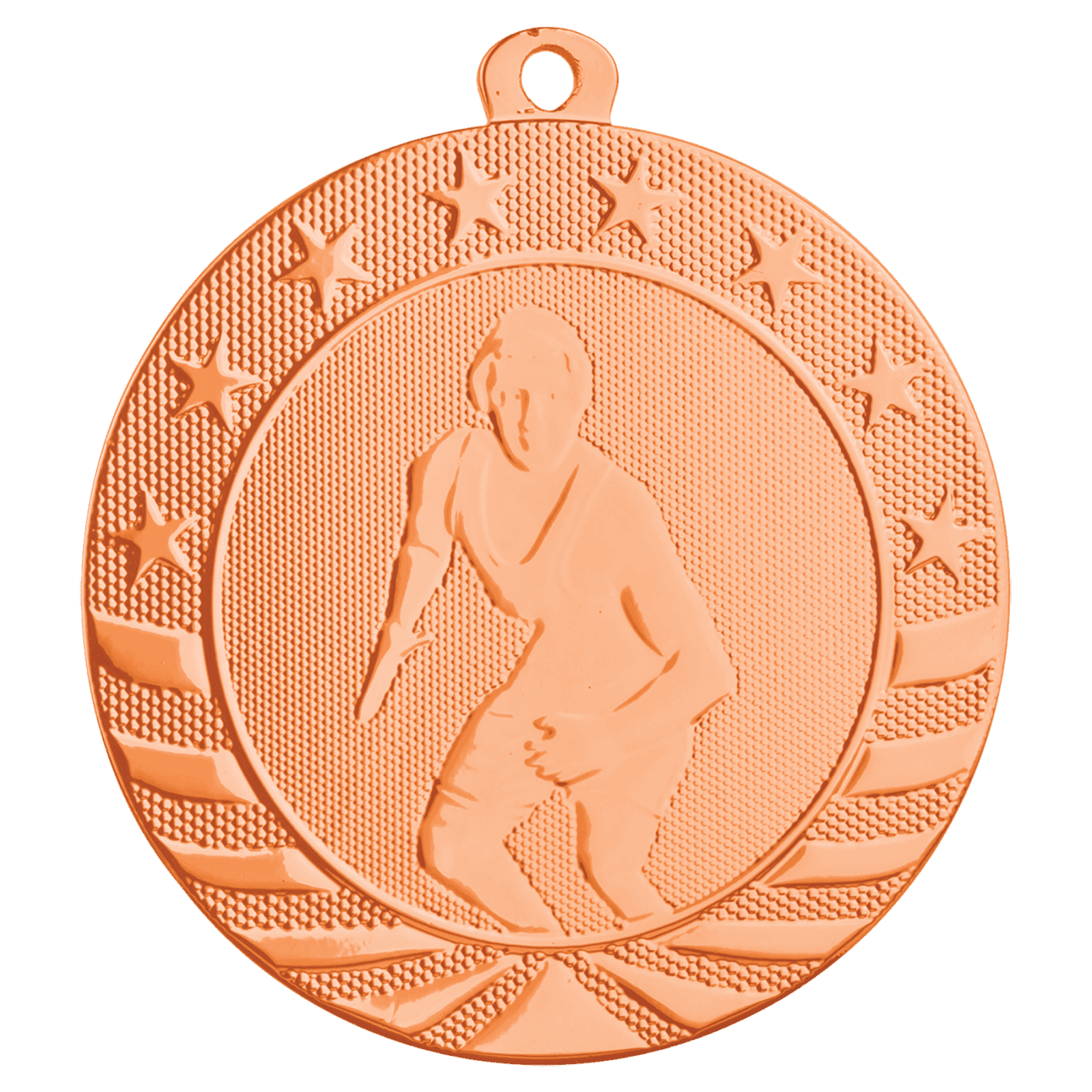 Male Wrestling Starbrite Medal-Bronze