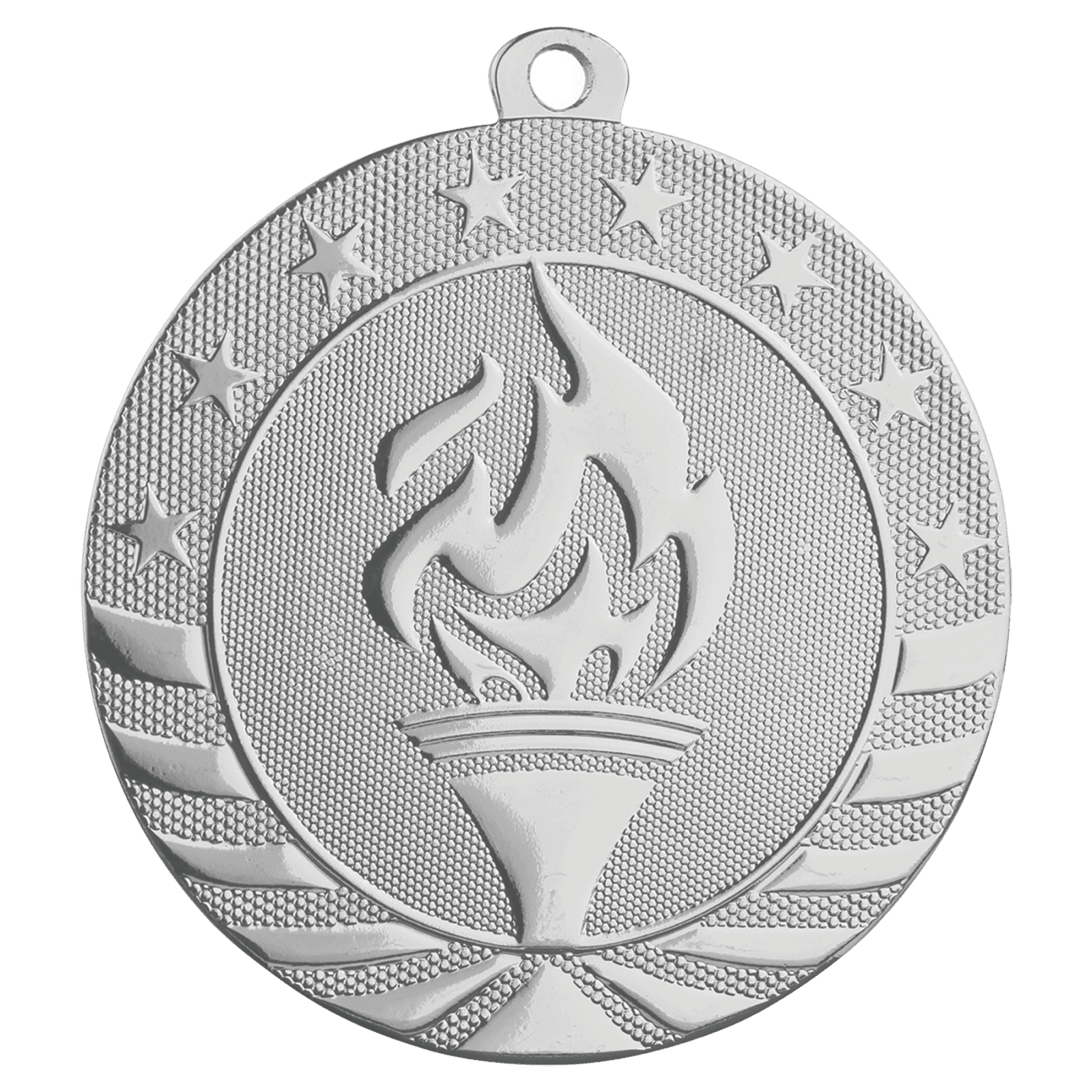 Torch Starbrite Medal-Silver