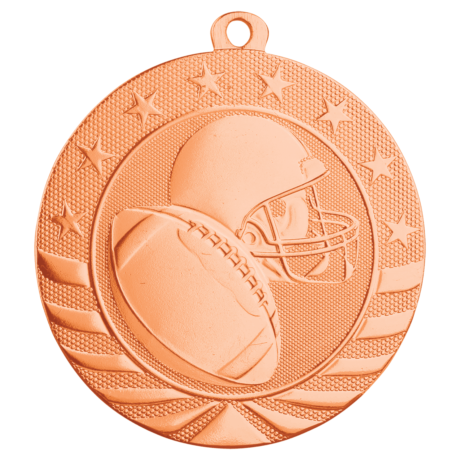 Football Starbrite Medal-Bronze