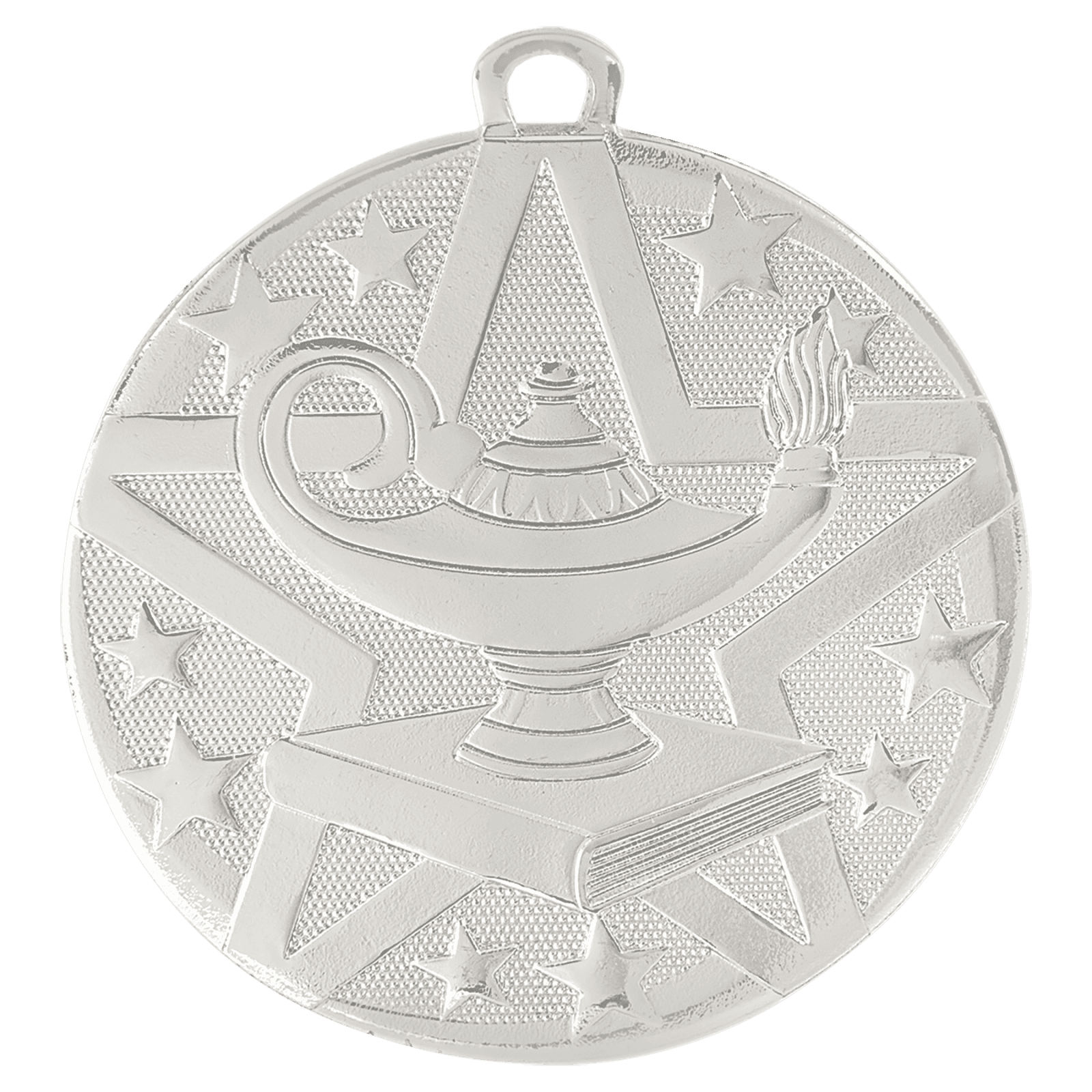 Lamp of Knowledge Superstar Medal-Silver