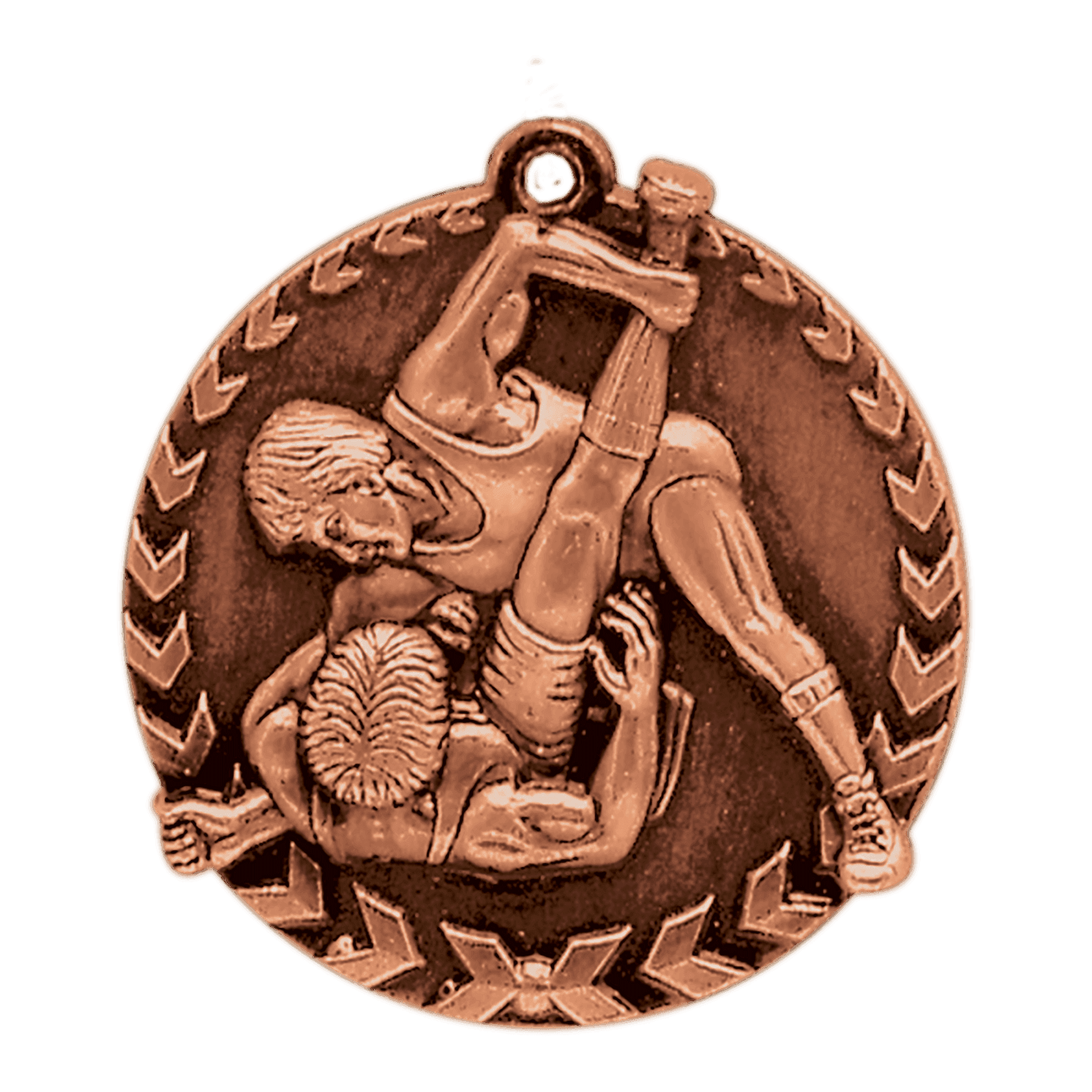 Wrestling Millennium Medal-Bronze