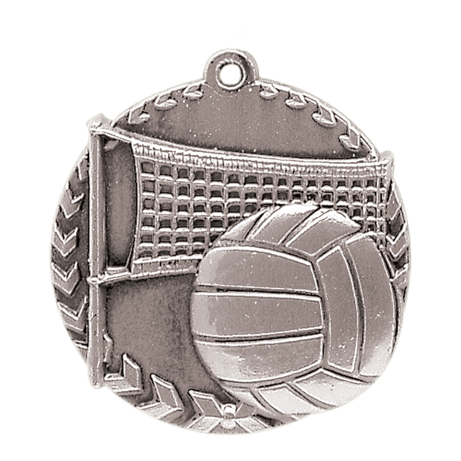 Volleyball Millennium Medal-Silver