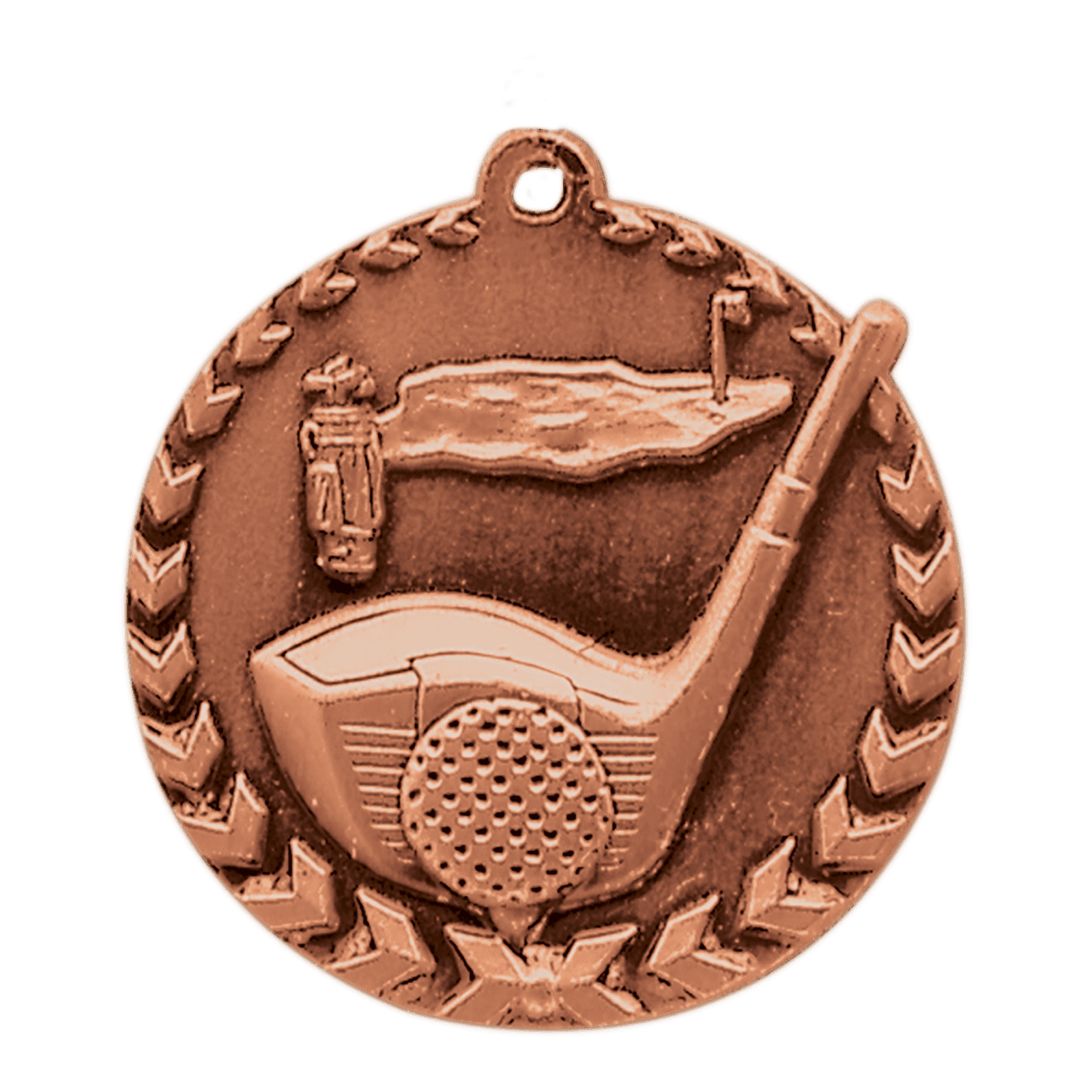 Golf Millennium Medal-Bronze