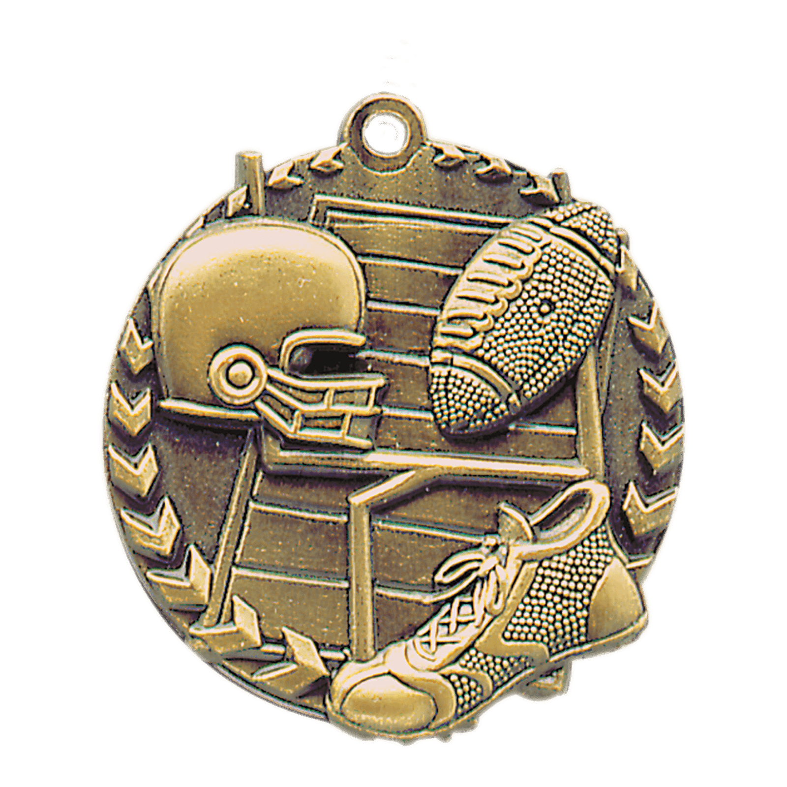 Football Millennium Medal-Gold