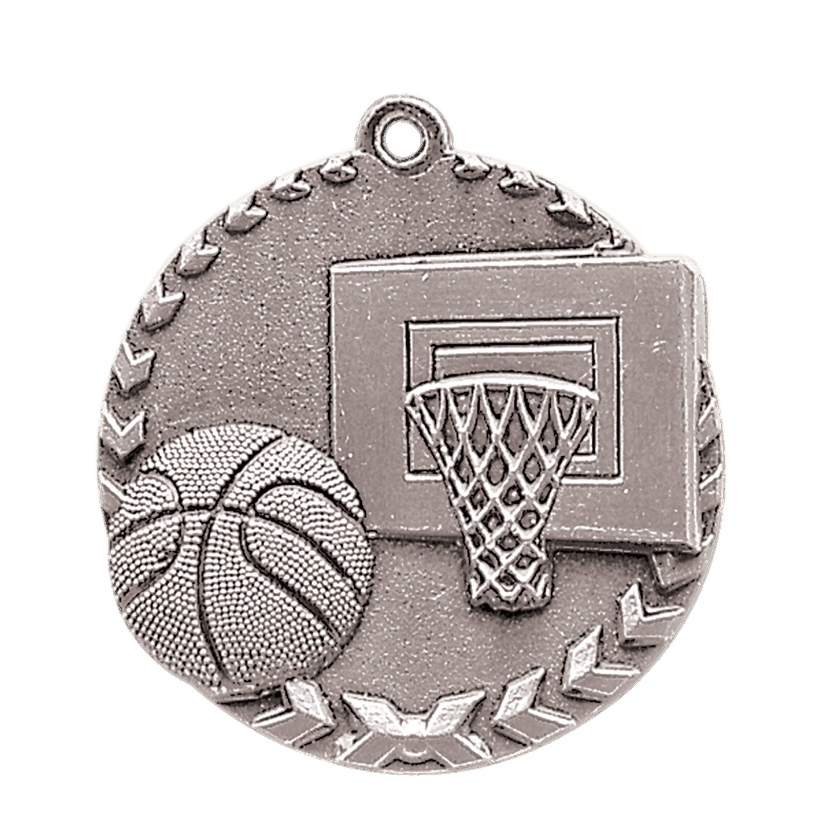 Basketball Millennium Medal-Silver