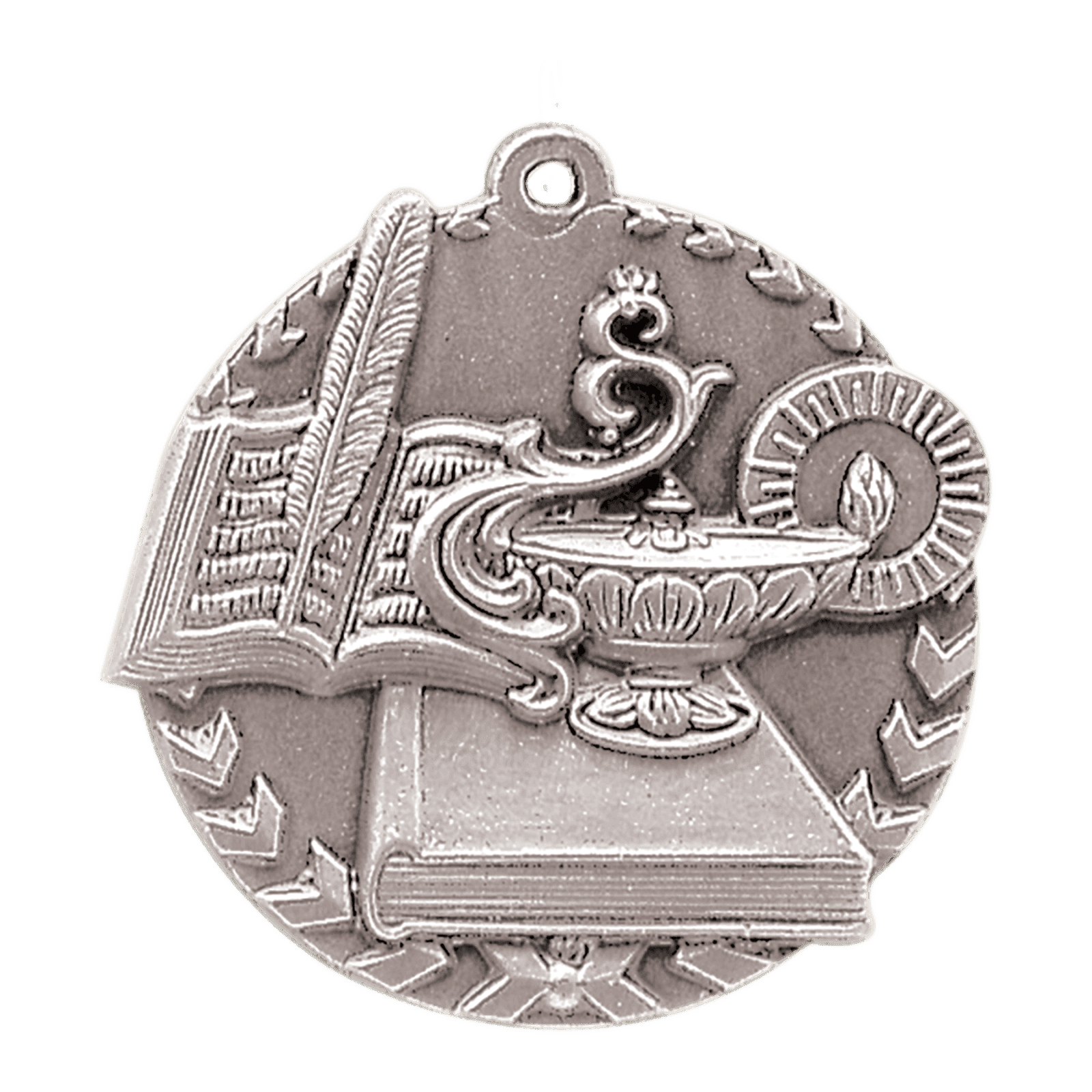 Lamp of Knowledge Millennium Medal-Silver