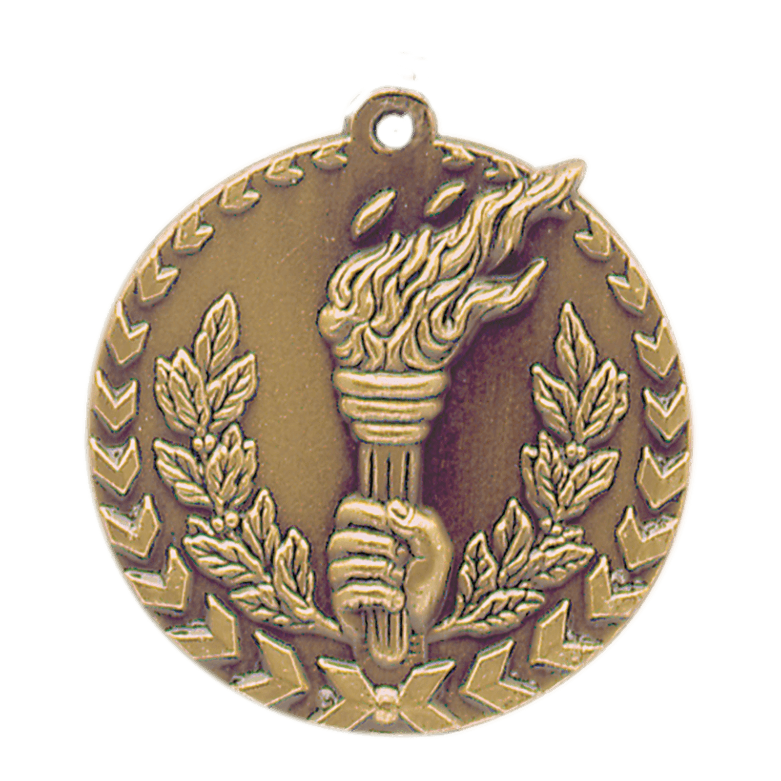 Torch Millennium Medal-Gold