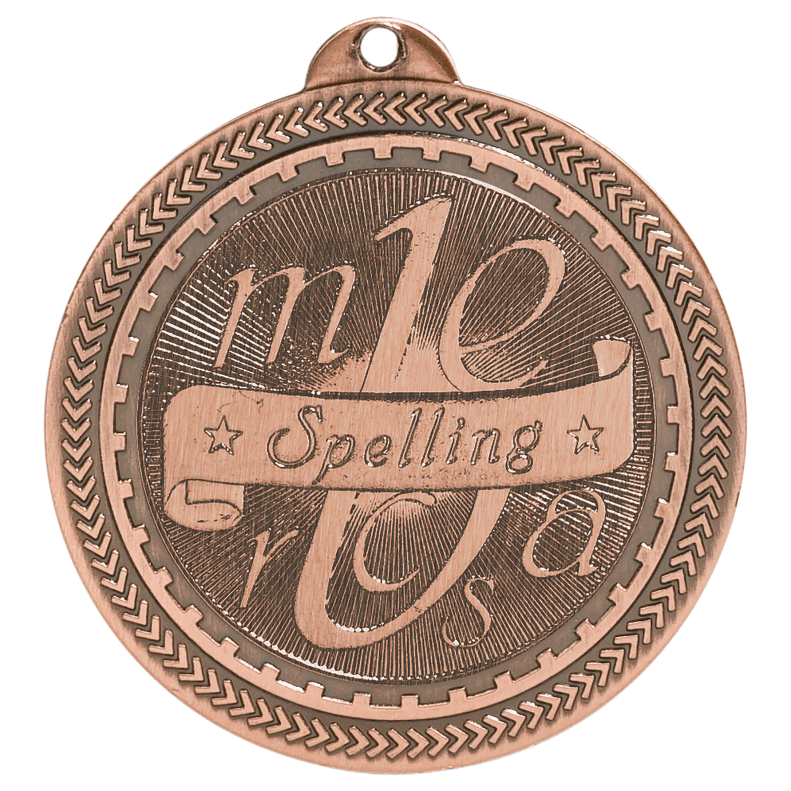 Spelling BriteLazer Medal-Bronze