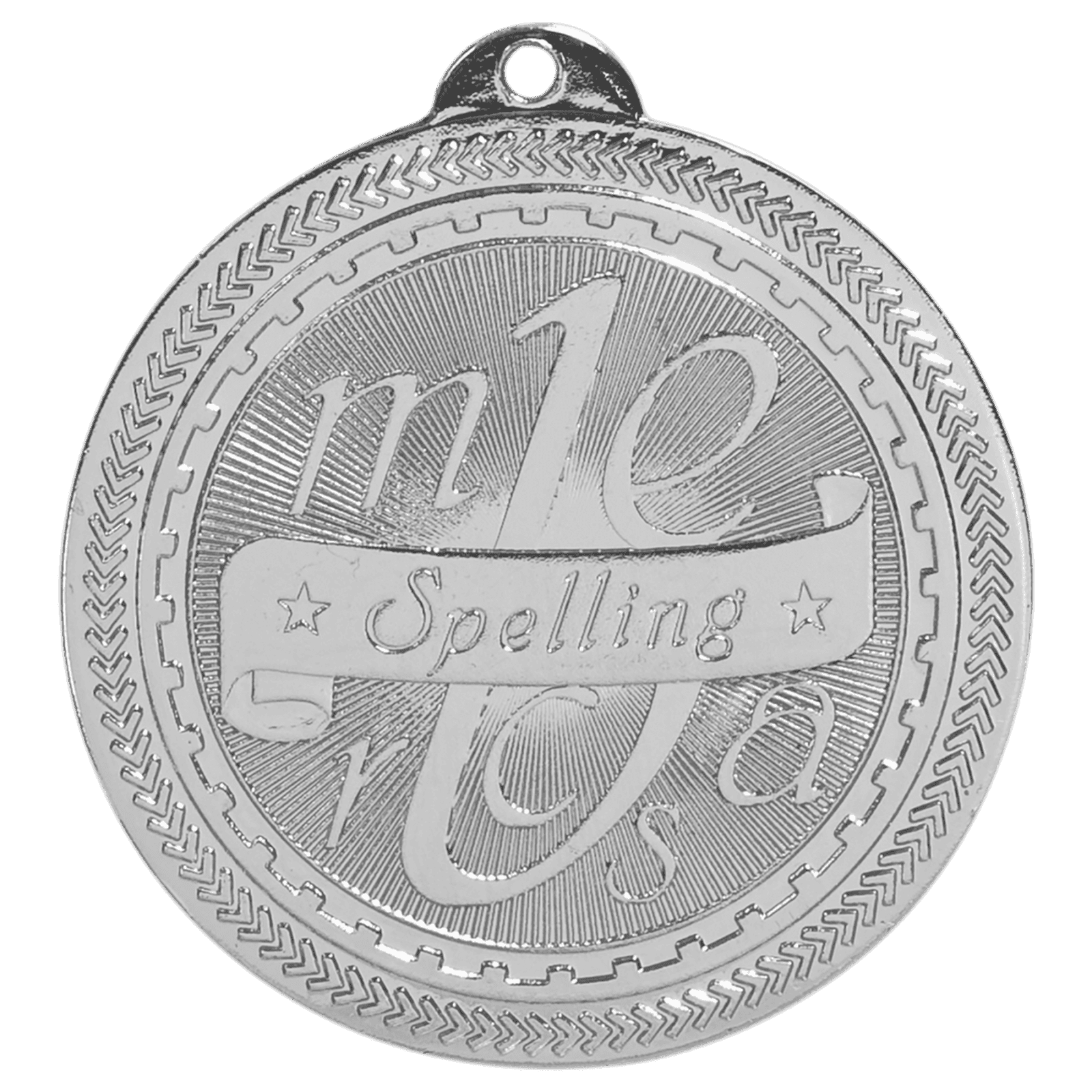 Spelling BriteLazer Medal-Silver