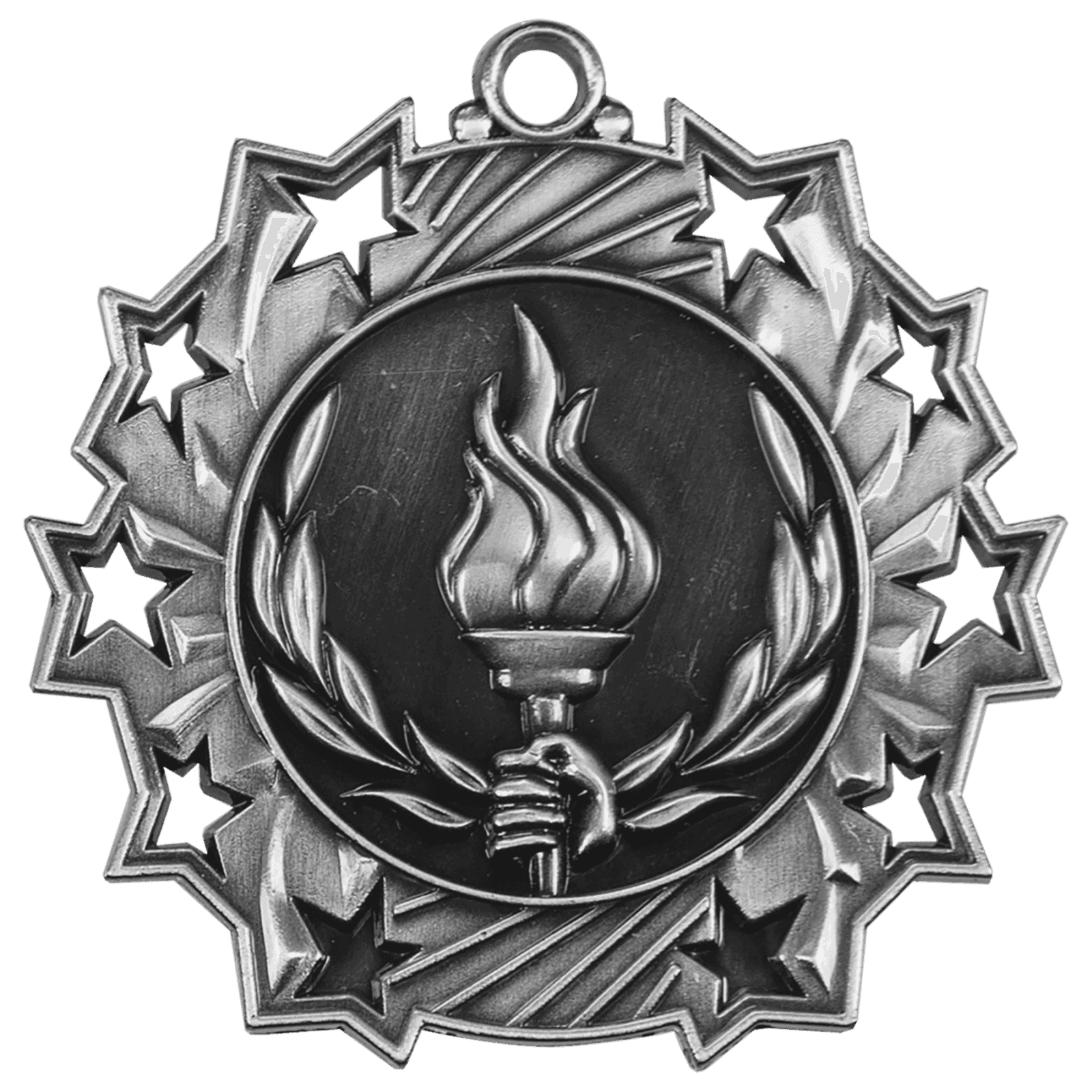 Torch Ten Star Medal-Silver