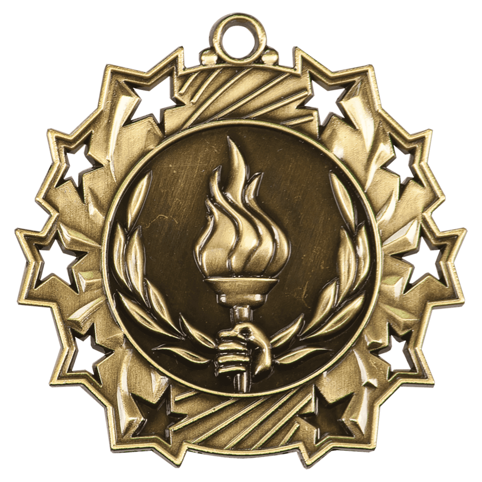 Torch Ten Star Medal-Gold