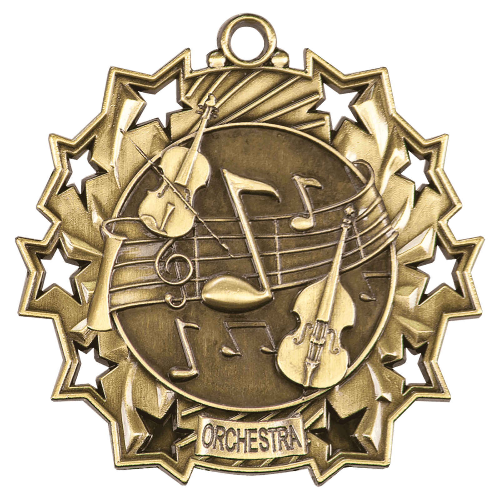 Orchestra Ten Star Medal-Gold