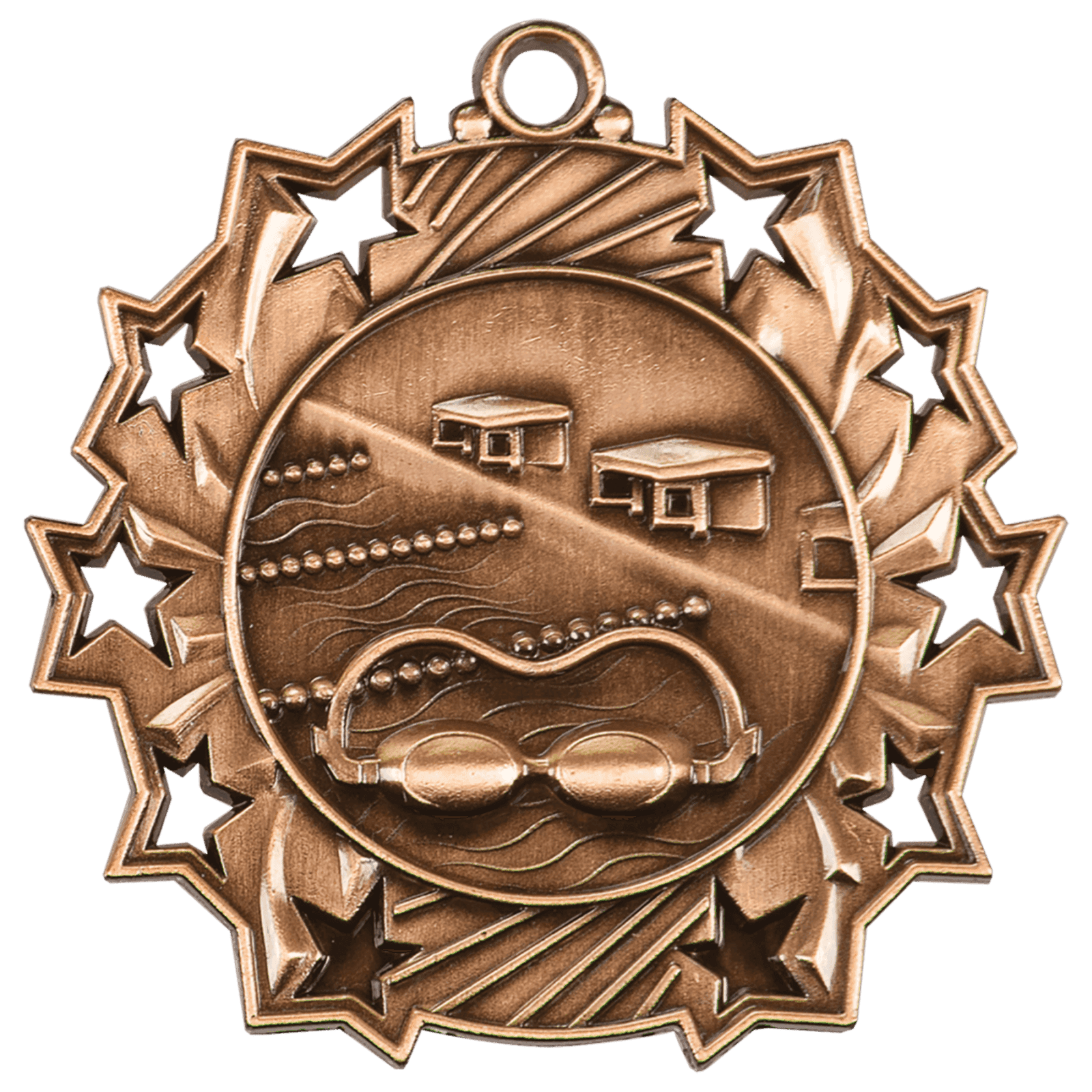 Swimming Ten Star Medal-Bronze