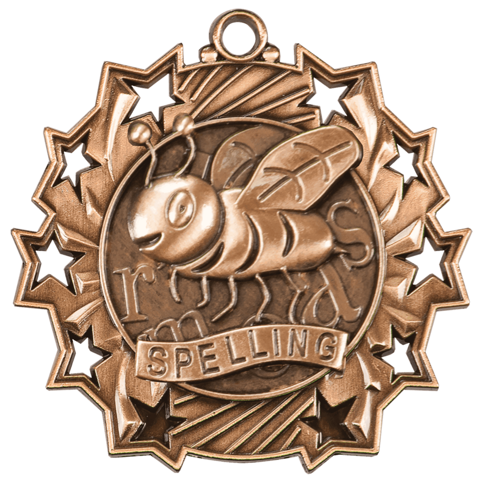 Spelling Ten Star Medal-Bronze
