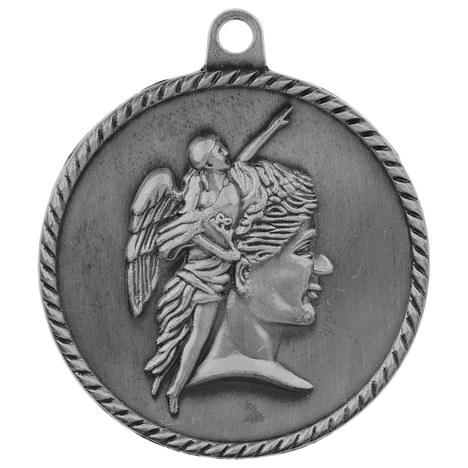 Achievemnt High Relief Medal-Silver